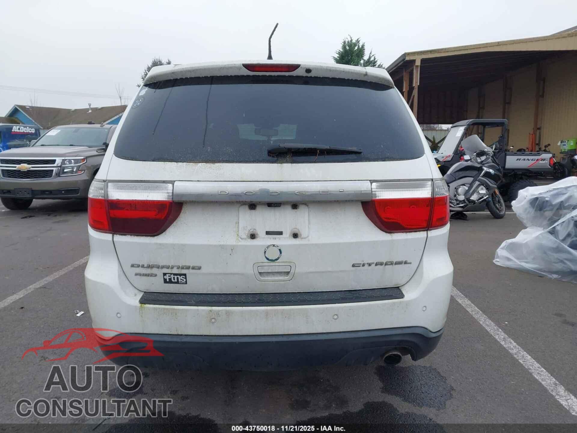 DODGE DURANGO 2013 - 1C4RDJEG0DC562928