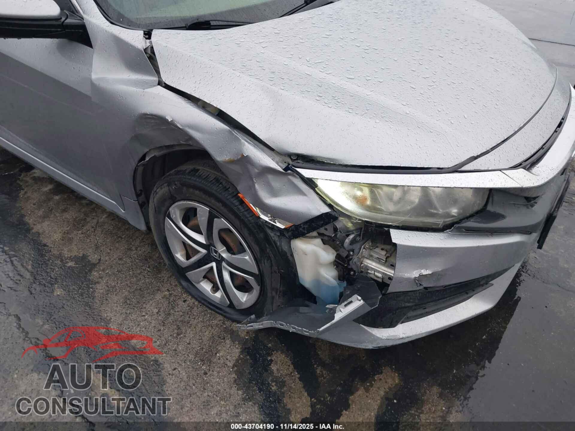 HONDA CIVIC 2018 - 2HGFC2F54JH516764