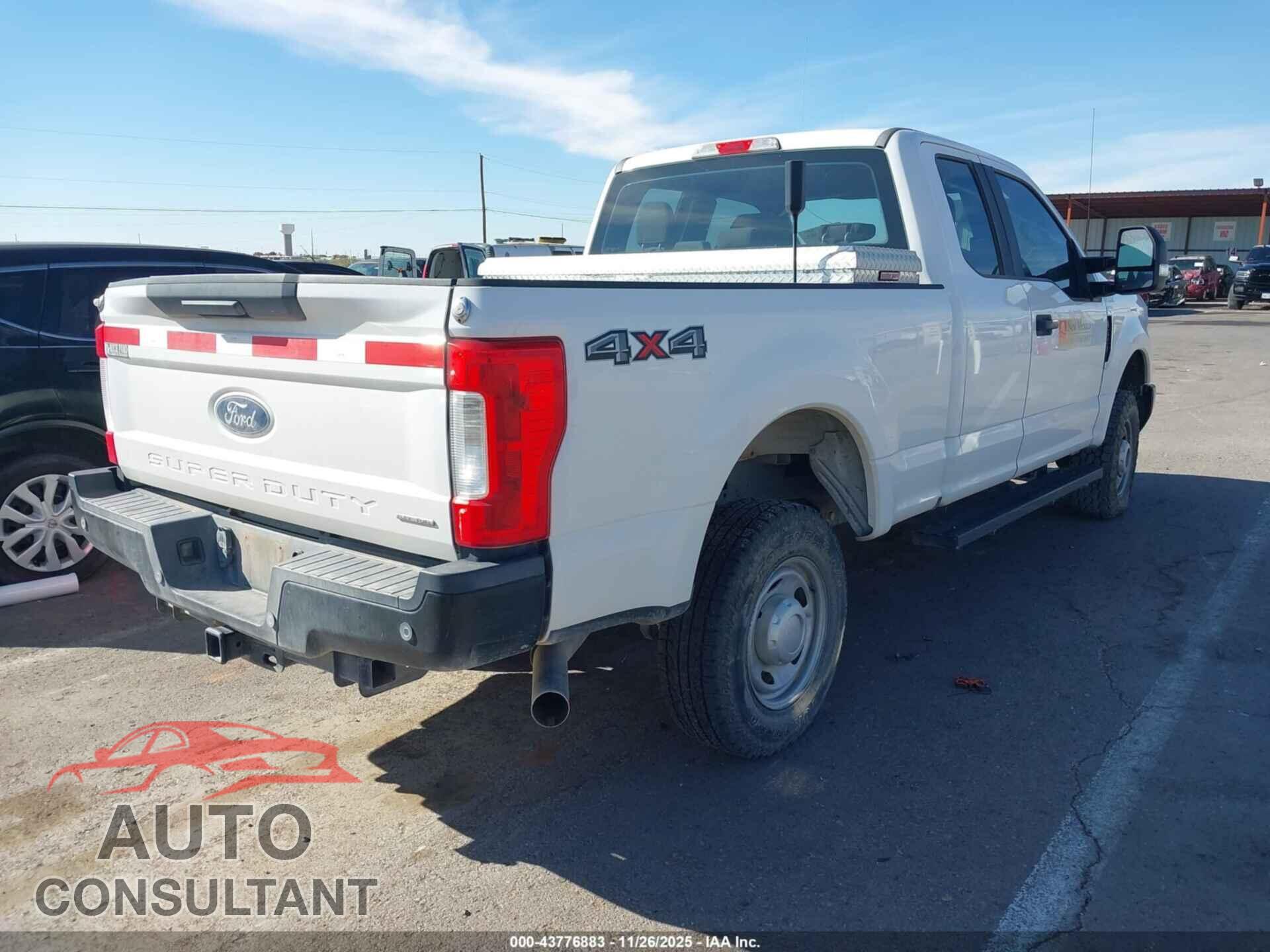 FORD F-250 2017 - 1FT7X2B60HEE28883