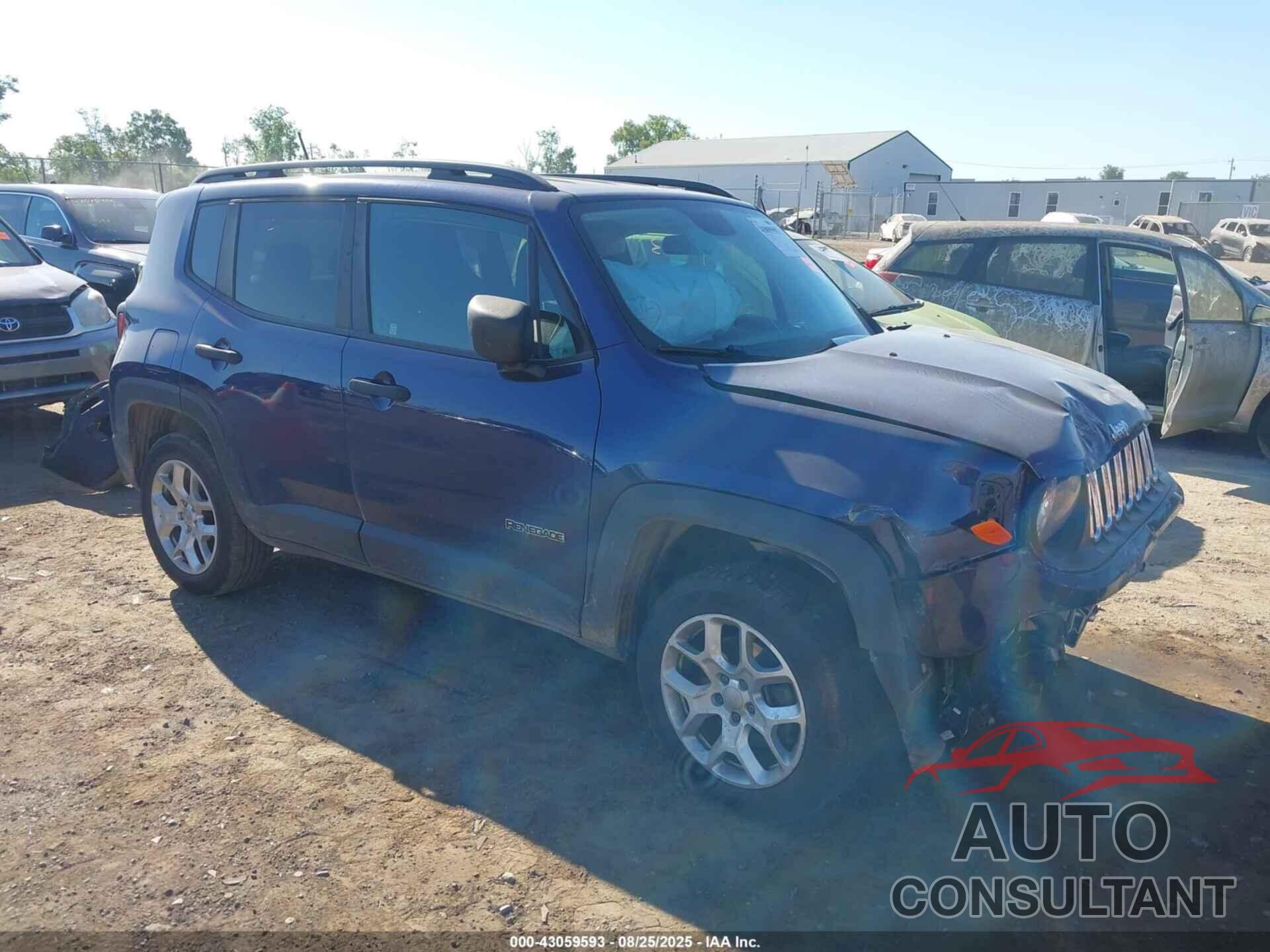 JEEP RENEGADE 2018 - ZACCJBABXJPJ17860