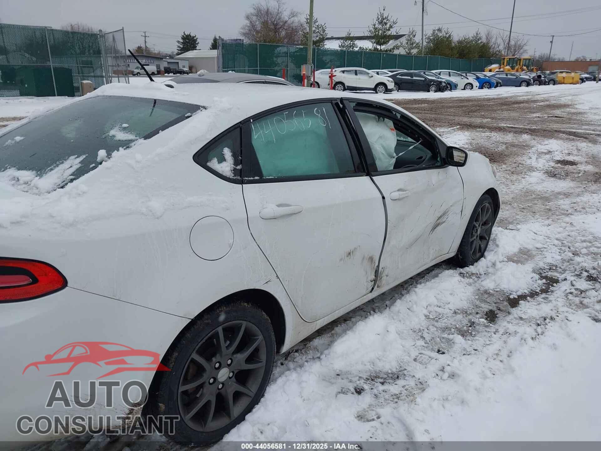 DODGE DART 2015 - 1C3CDFBB5FD403142