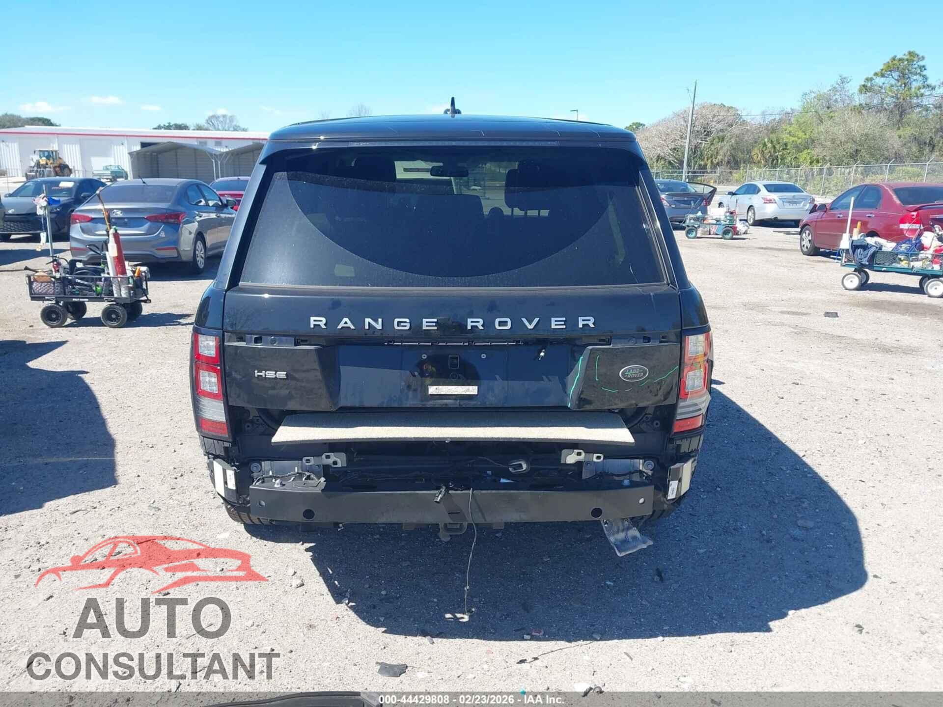 LAND ROVER RANGE ROVER 2016 - SALGS2PF4GA291078