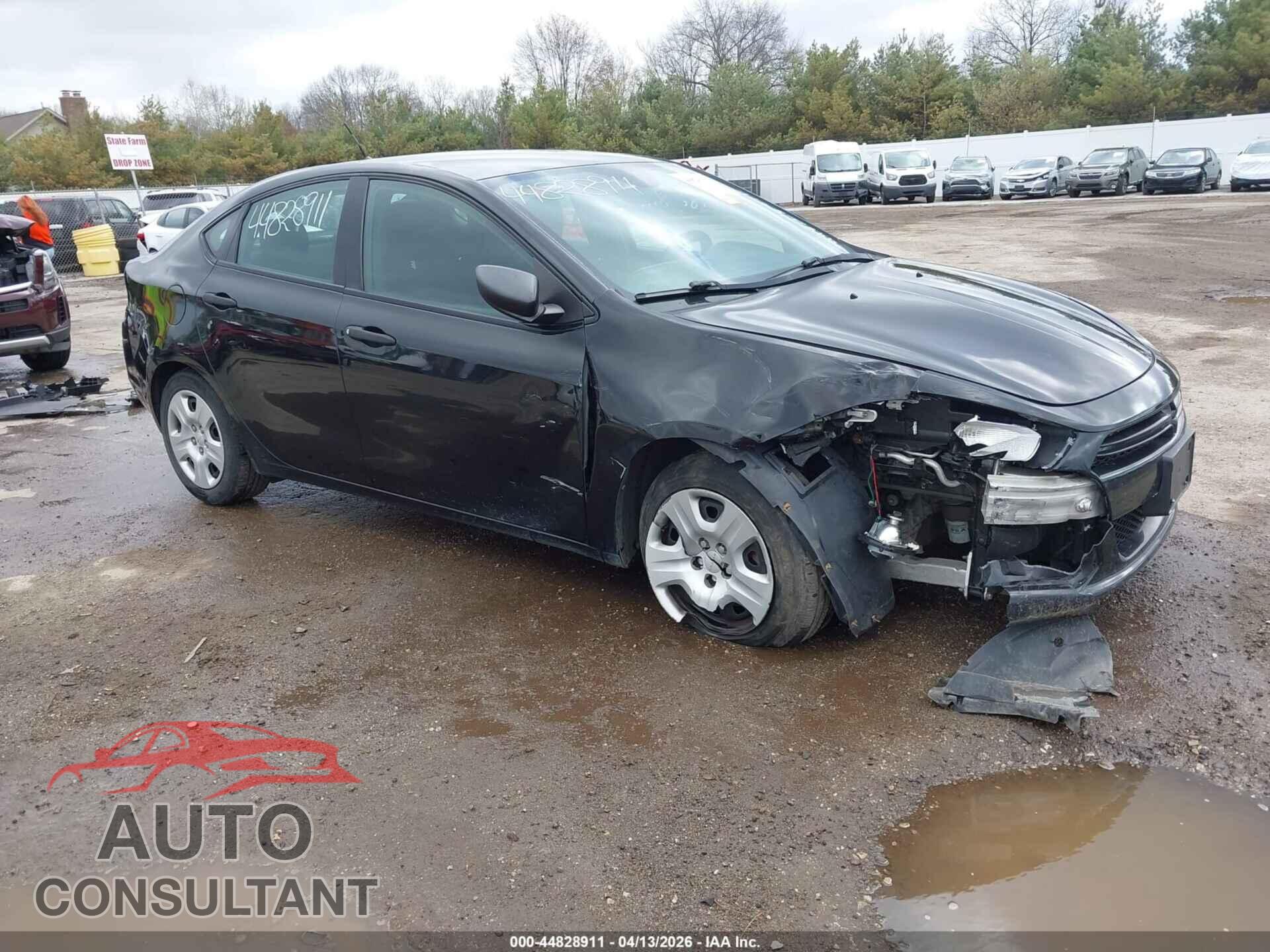 DODGE DART 2013 - 1C3CDFAA0DD287595