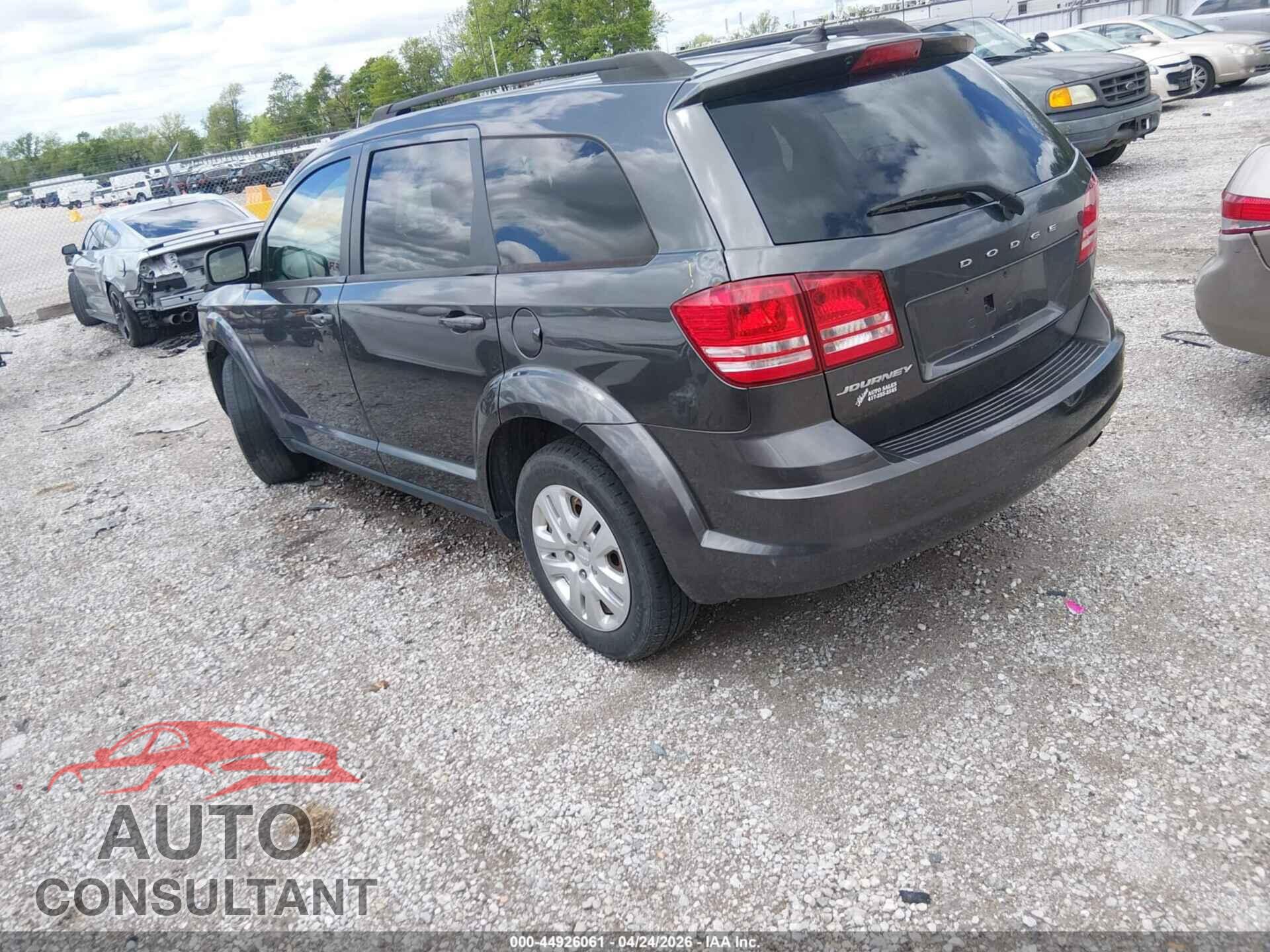 DODGE JOURNEY 2017 - 3C4PDCAB7HT504306