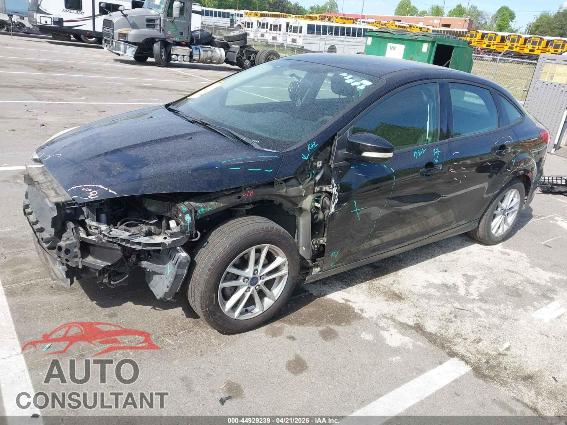 FORD FOCUS 2016 - 1FADP3F23GL203776