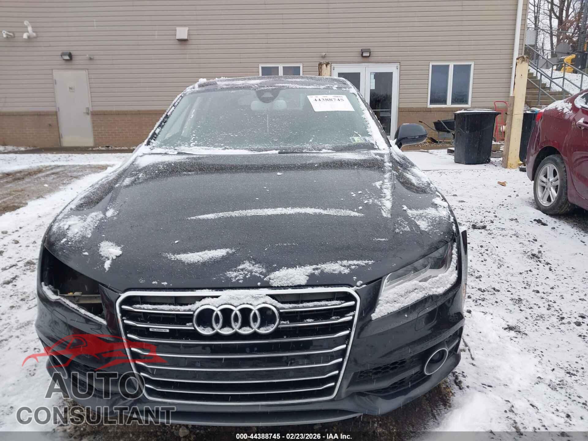 AUDI A7 2012 - WAUSGAFC3CN005192