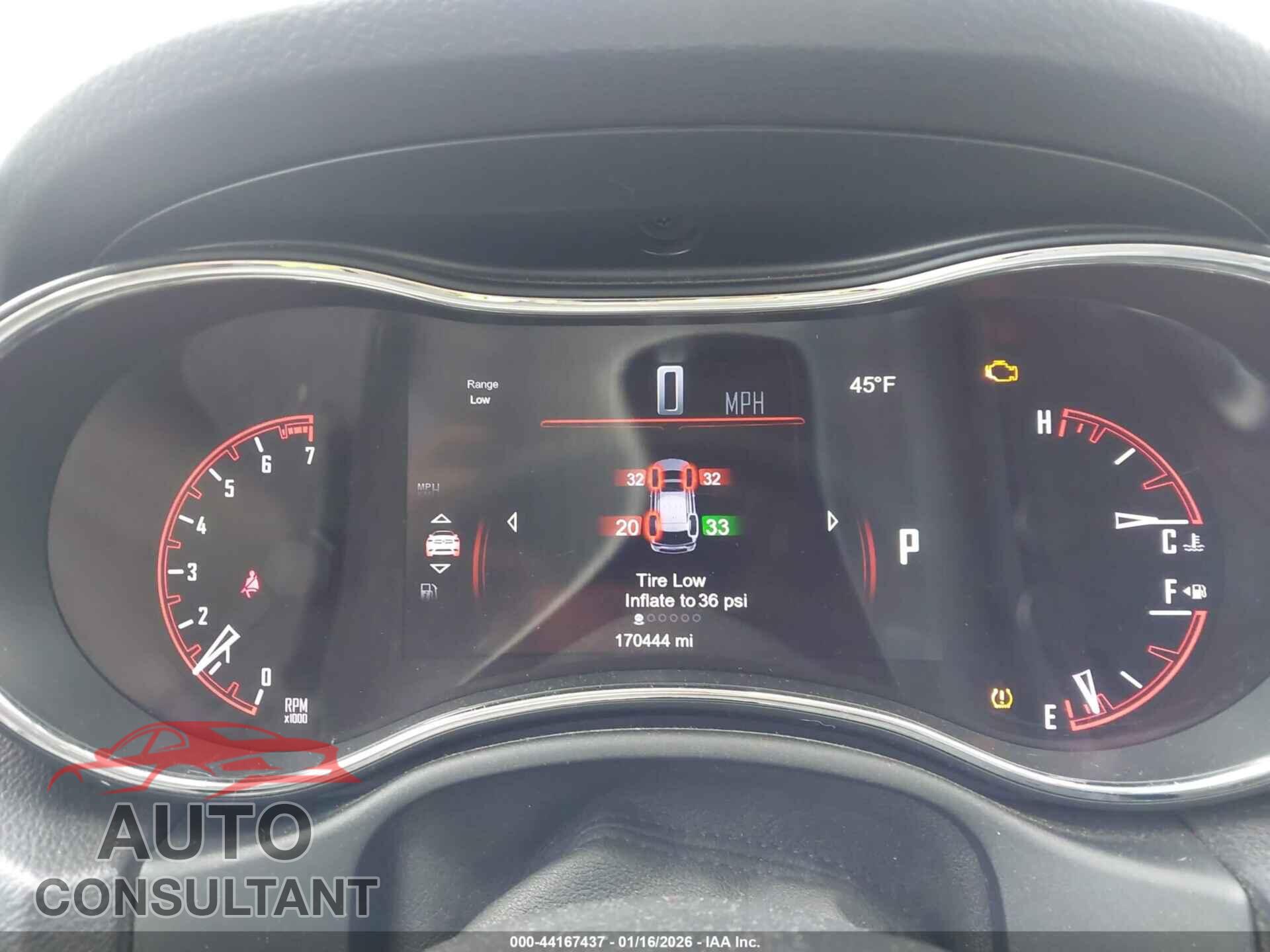 DODGE DURANGO 2014 - 1C4RDHAGXEC396644