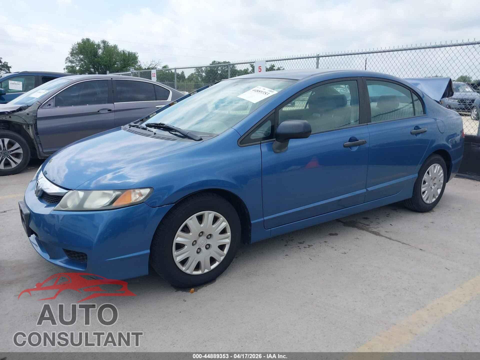 HONDA CIVIC 2010 - 19XFA1F37AE016400