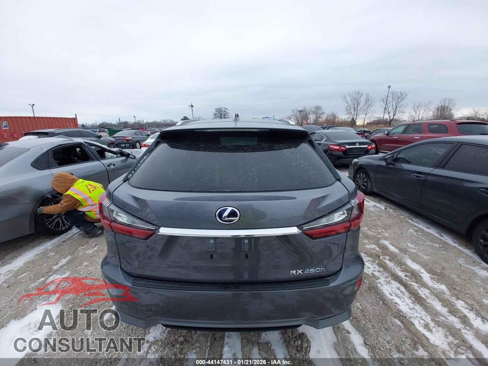 LEXUS RX 450H 2017 - 2T2BGMCA1HC015765