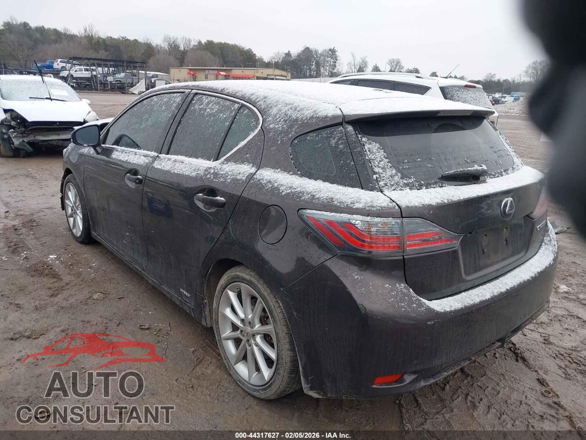 LEXUS CT 200H 2012 - JTHKD5BH8C2074593