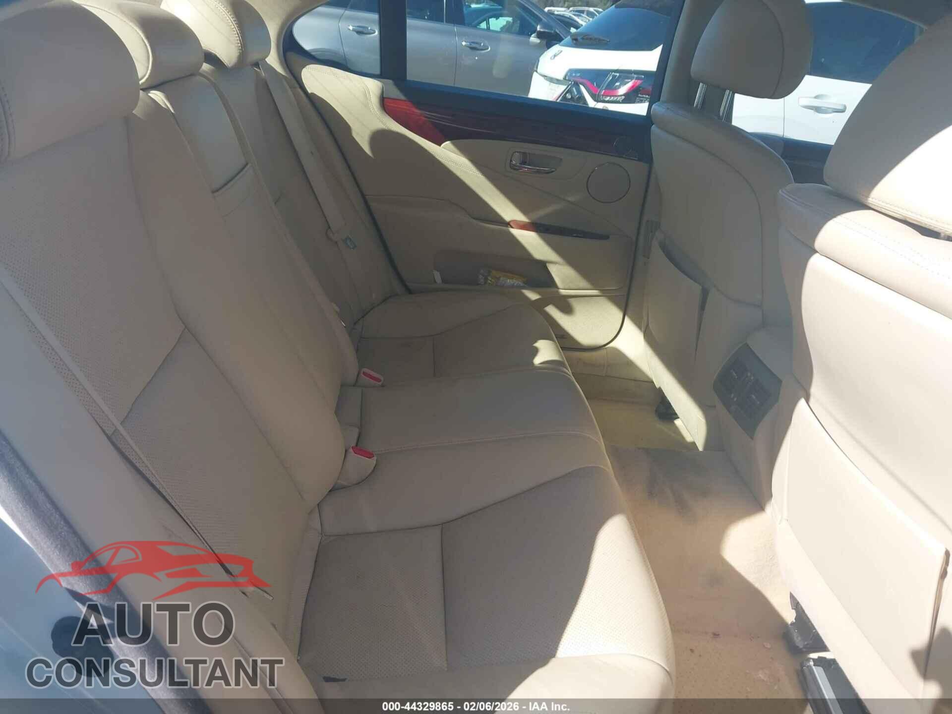 LEXUS LS 460 2012 - JTHBL5EF5C5113409