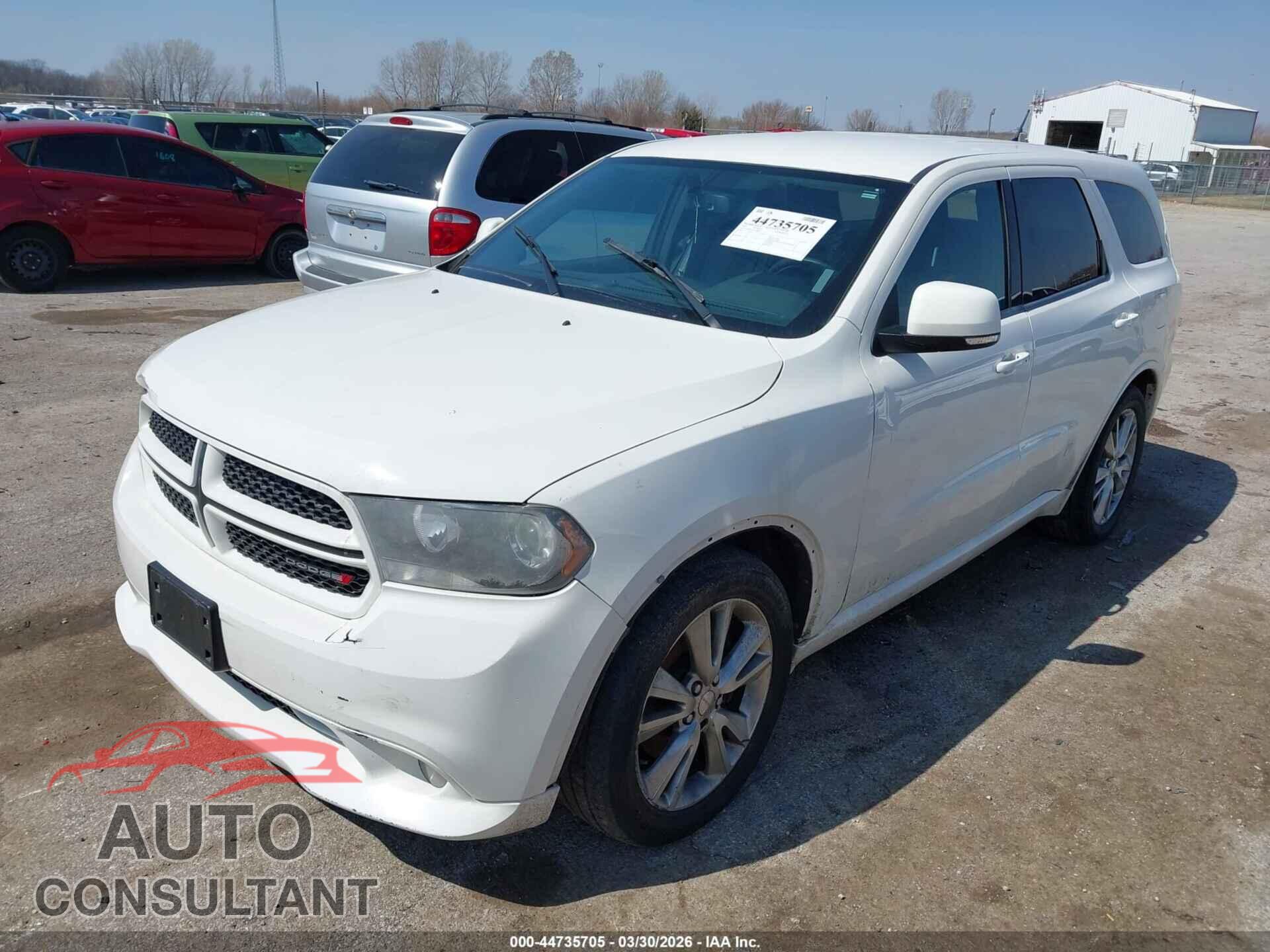 DODGE DURANGO 2012 - 1C4SDJCT1CC284945
