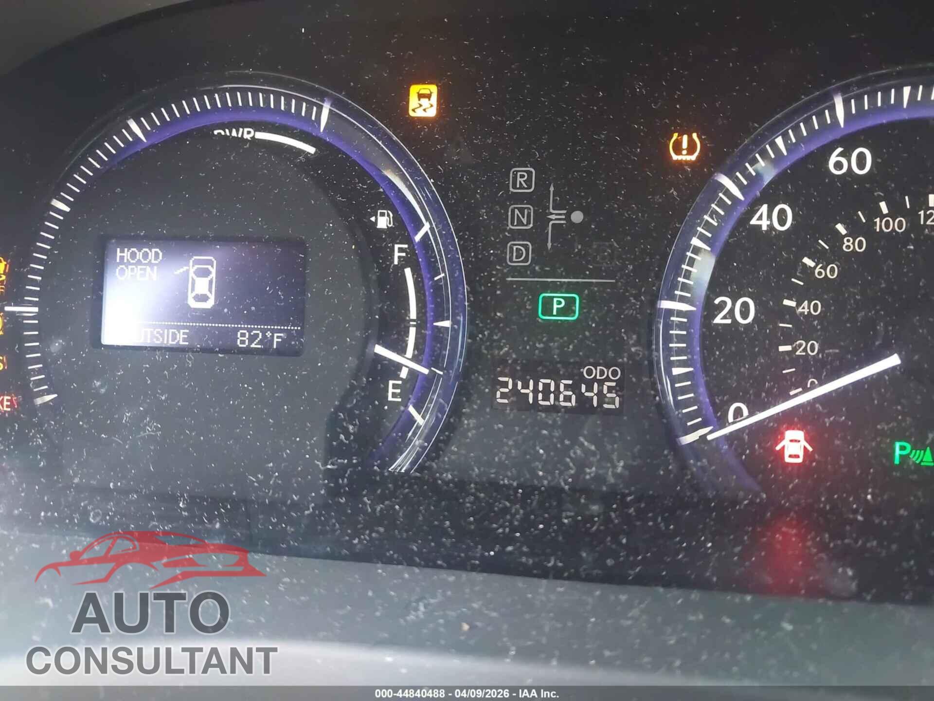 LEXUS HS 250H 2010 - JTHBB1BA9A2016815