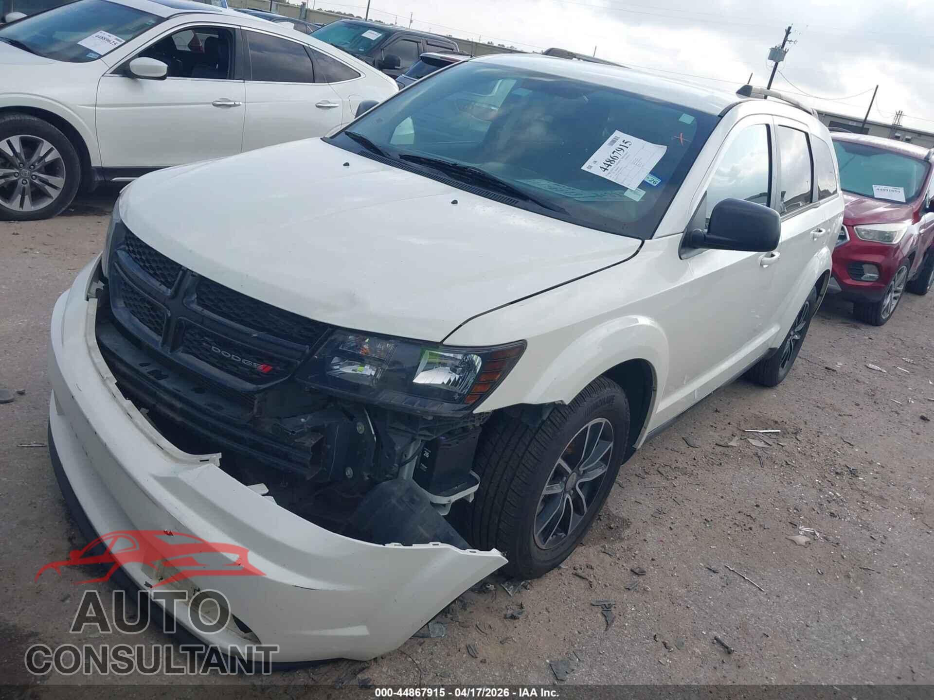 DODGE JOURNEY 2017 - 3C4PDCAB4HT629912