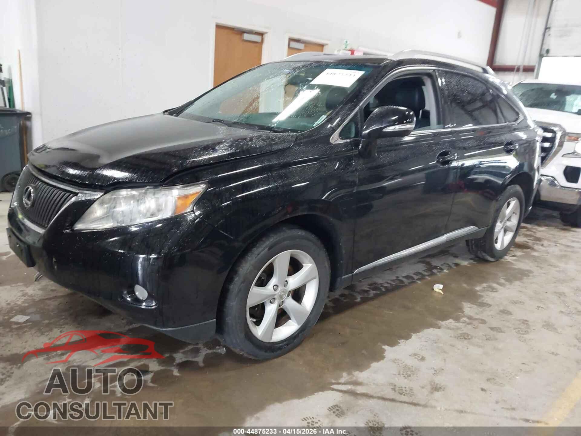 LEXUS RX 350 2012 - 2T2BK1BA6CC139439