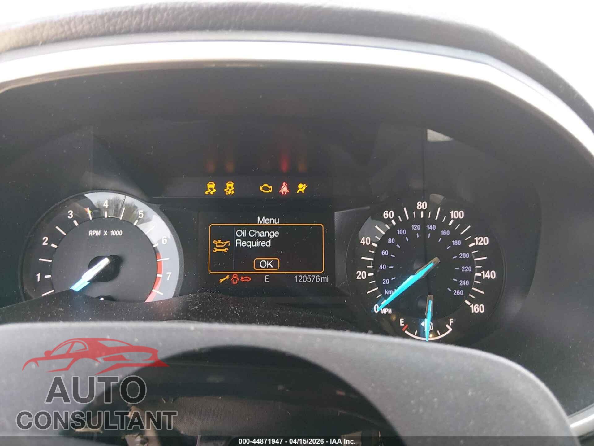 FORD EDGE 2015 - 2FMTK3J98FBB59874