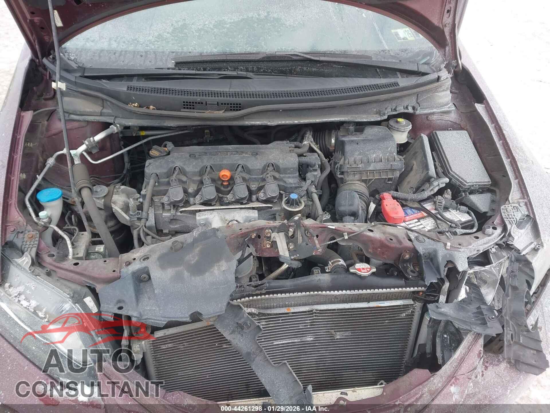 HONDA CIVIC 2013 - 19XFB2F52DE282304