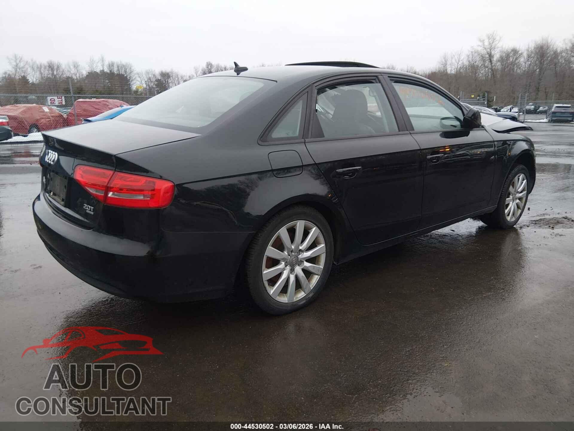 AUDI A4 2013 - WAUDFAFL1DN038110