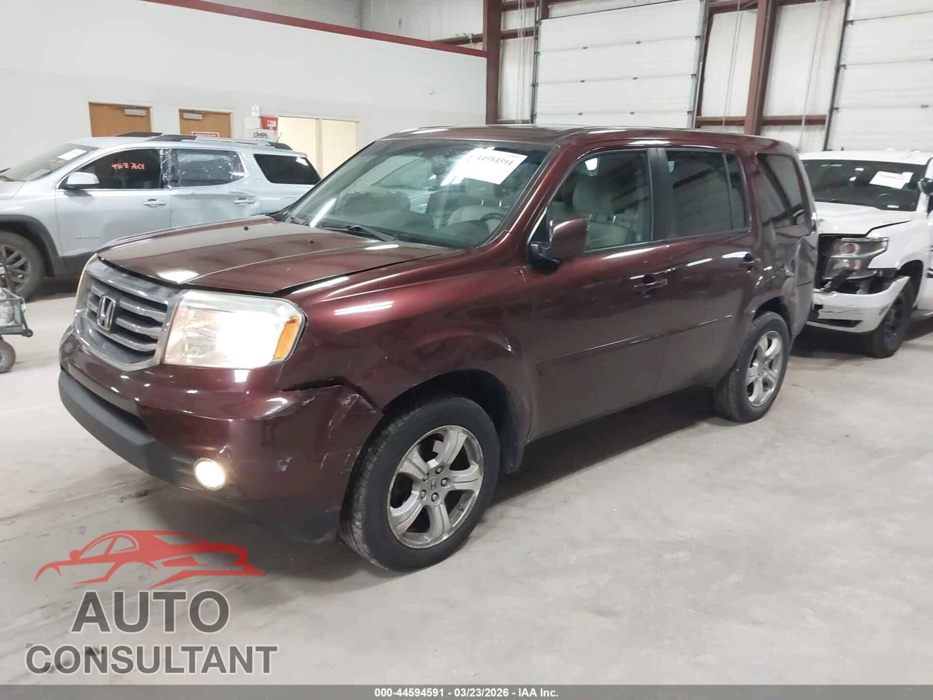 HONDA PILOT 2012 - 5FNYF4H54CB048938