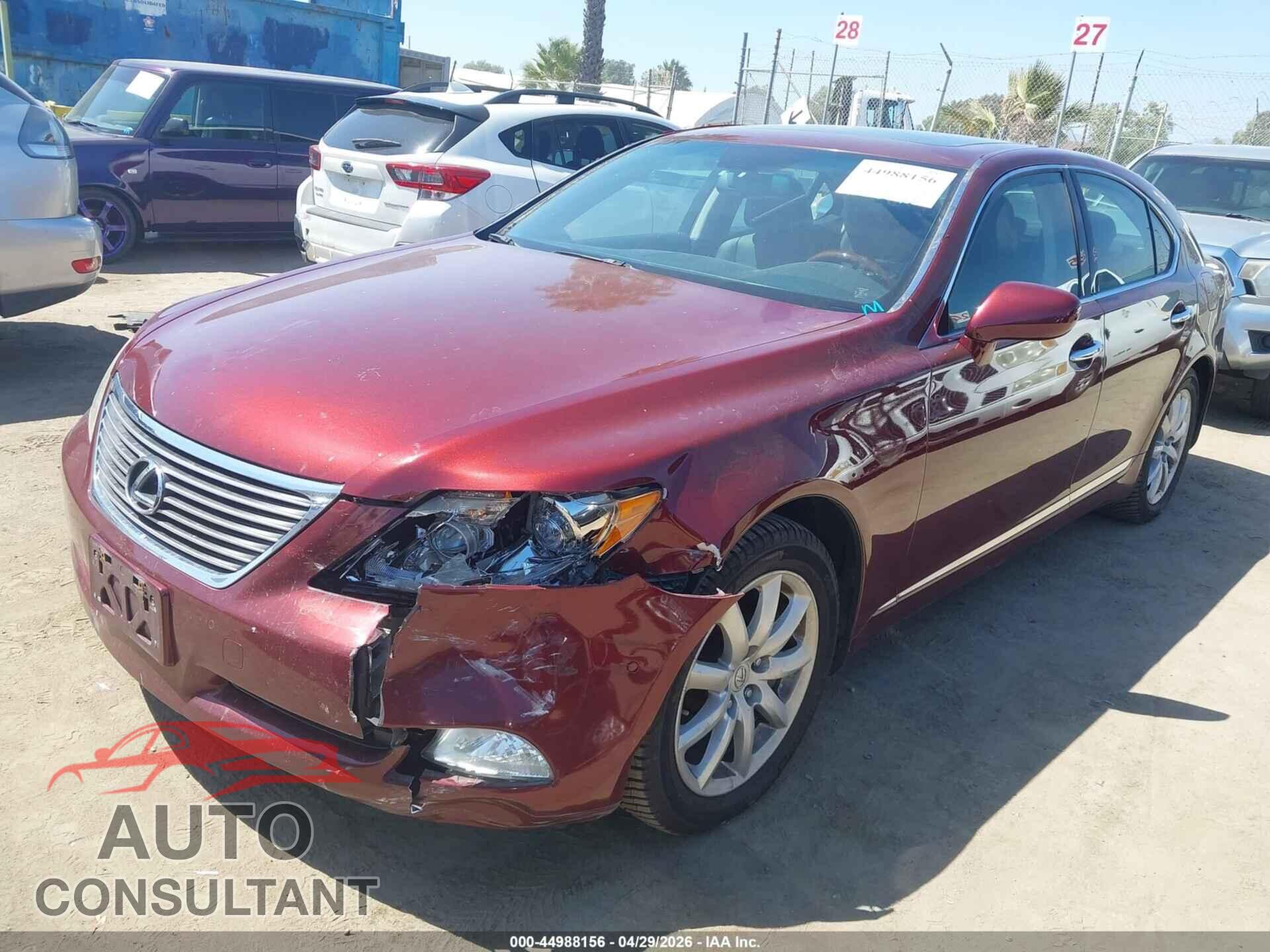 LEXUS LS 460 2009 - JTHCL46F095002384