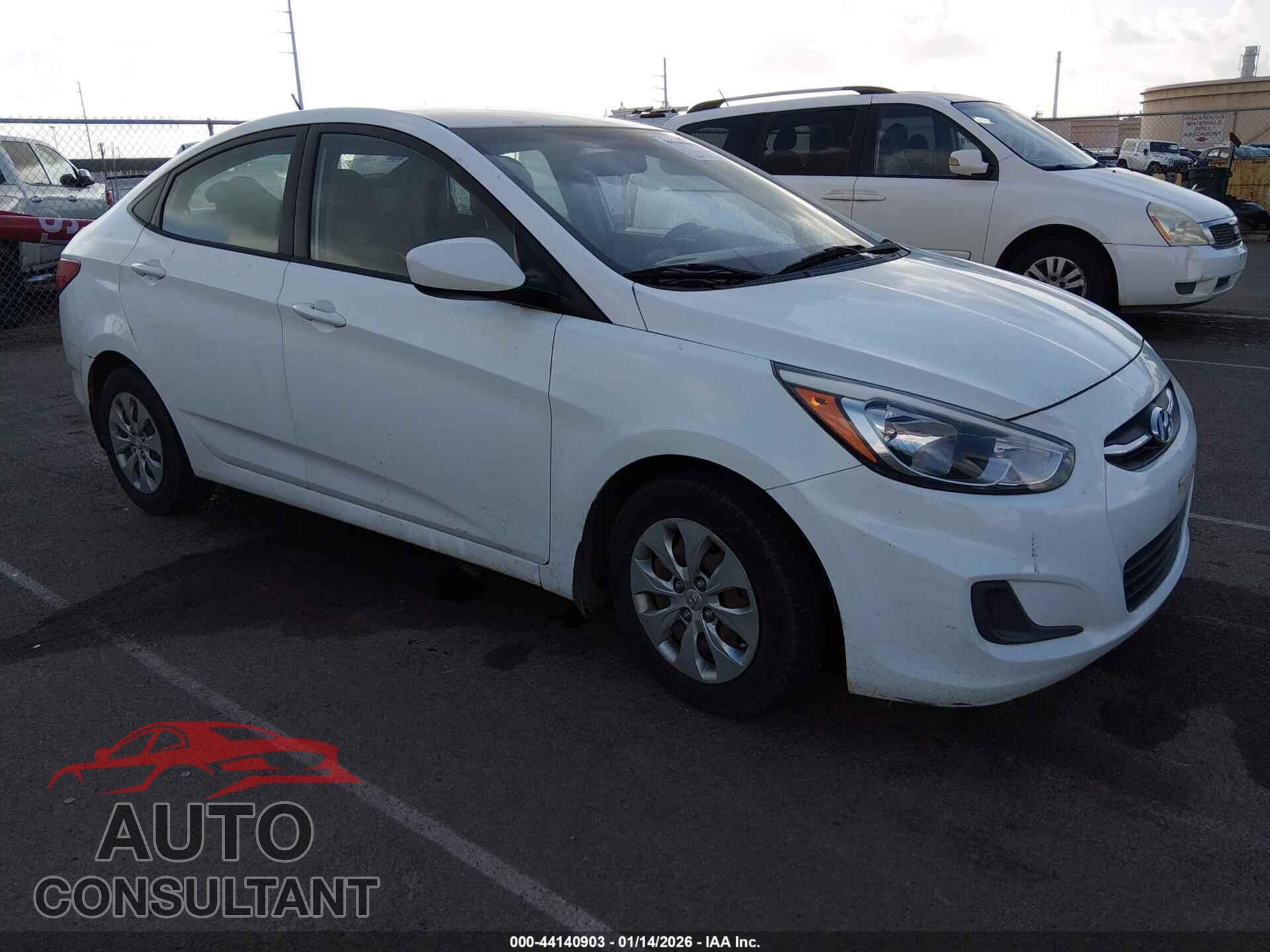HYUNDAI ACCENT 2015 - KMHCT4AE1FU888518
