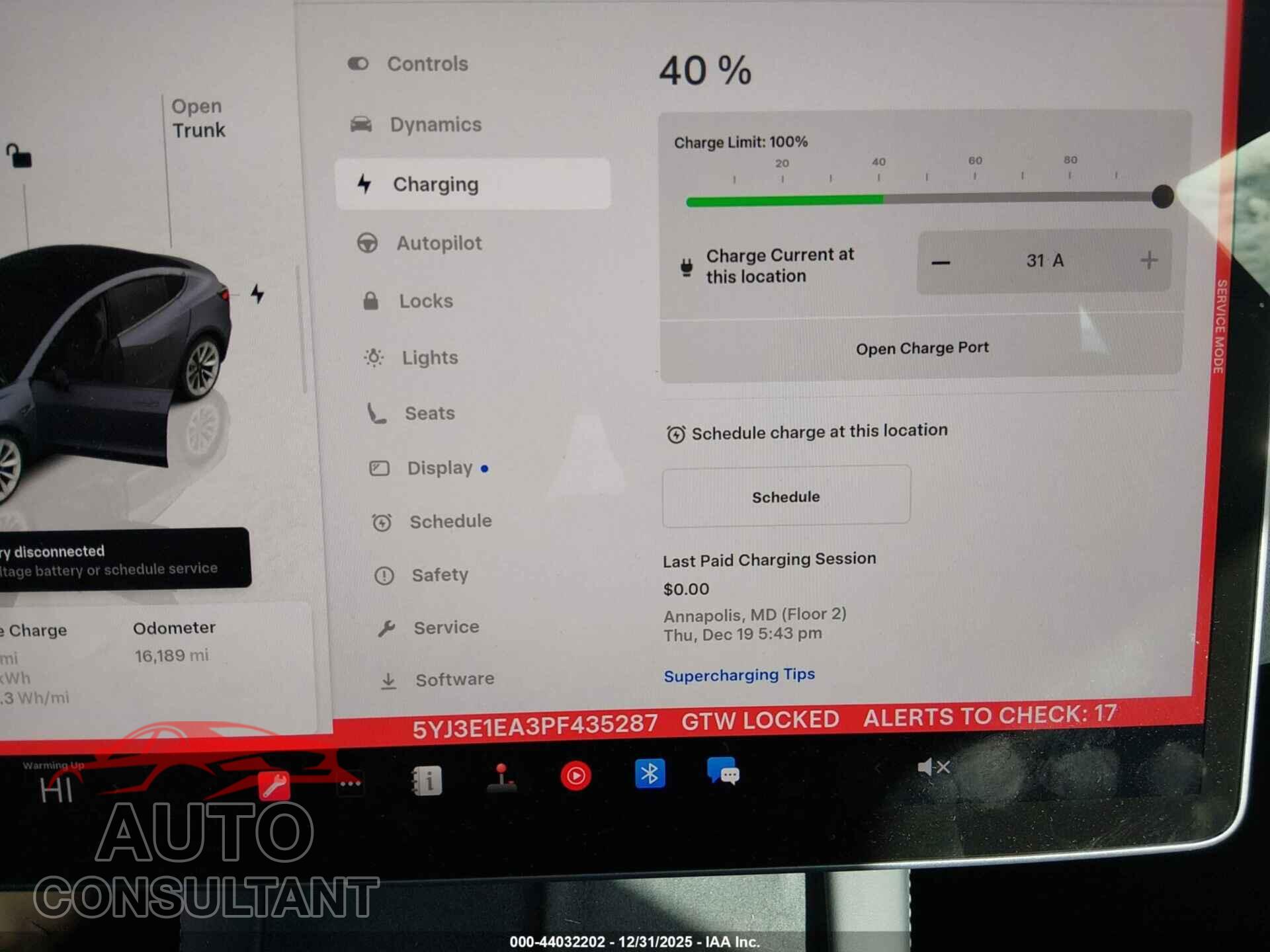 TESLA MODEL 3 2023 - 5YJ3E1EA3PF435287