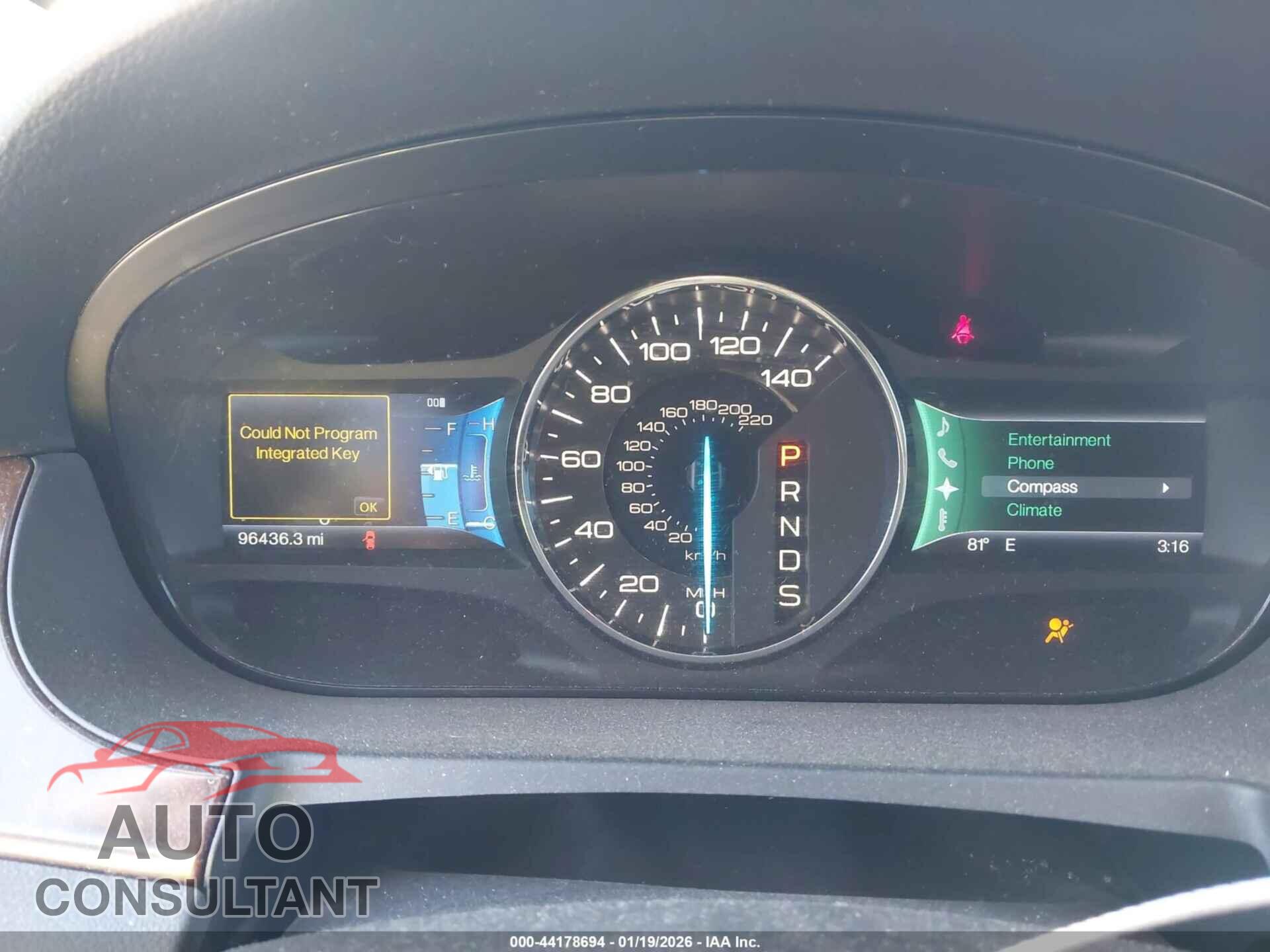 FORD EDGE 2013 - 2FMDK3KC9DBB75867