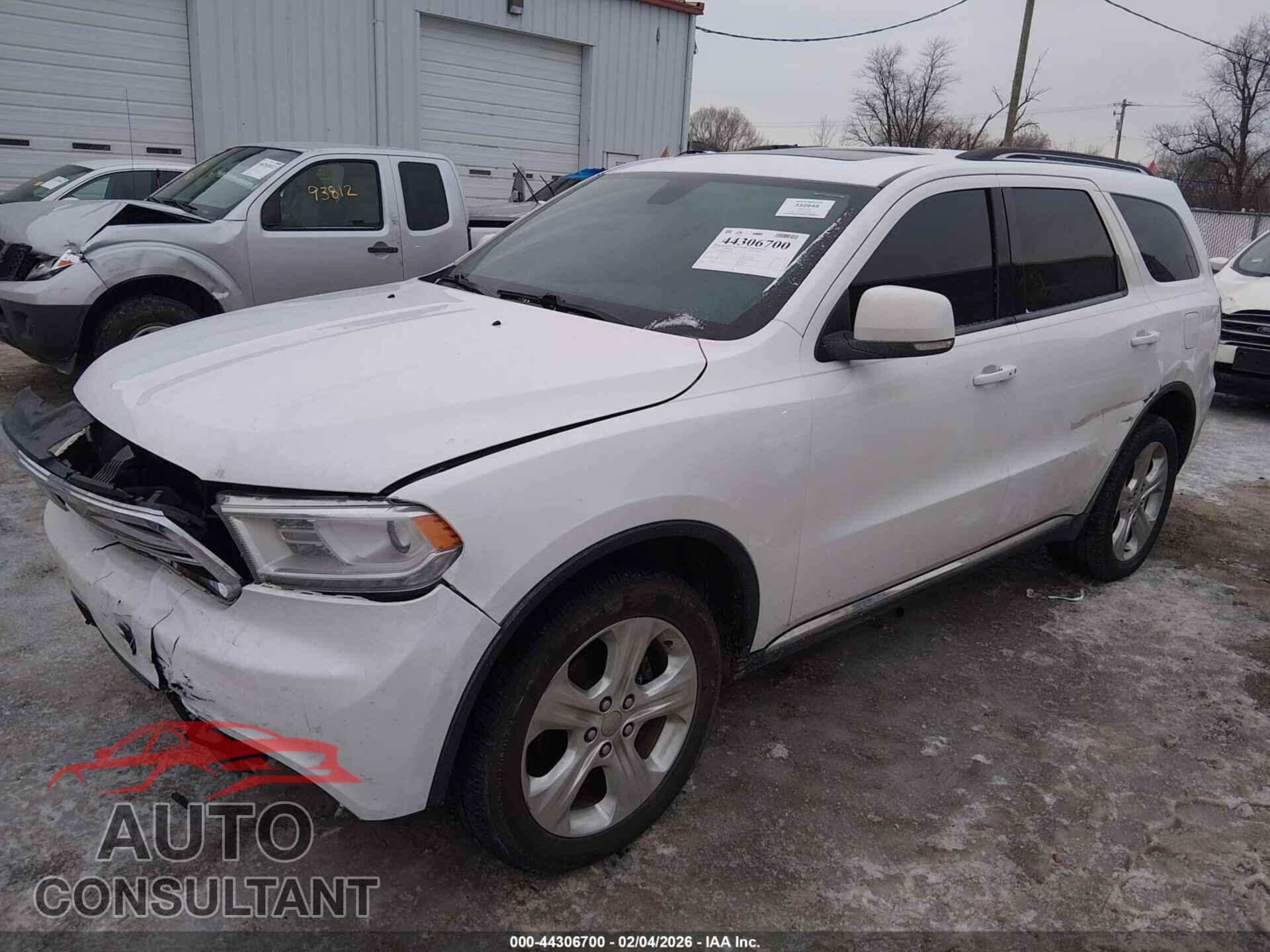 DODGE DURANGO 2014 - 1C4RDJDG6EC586833