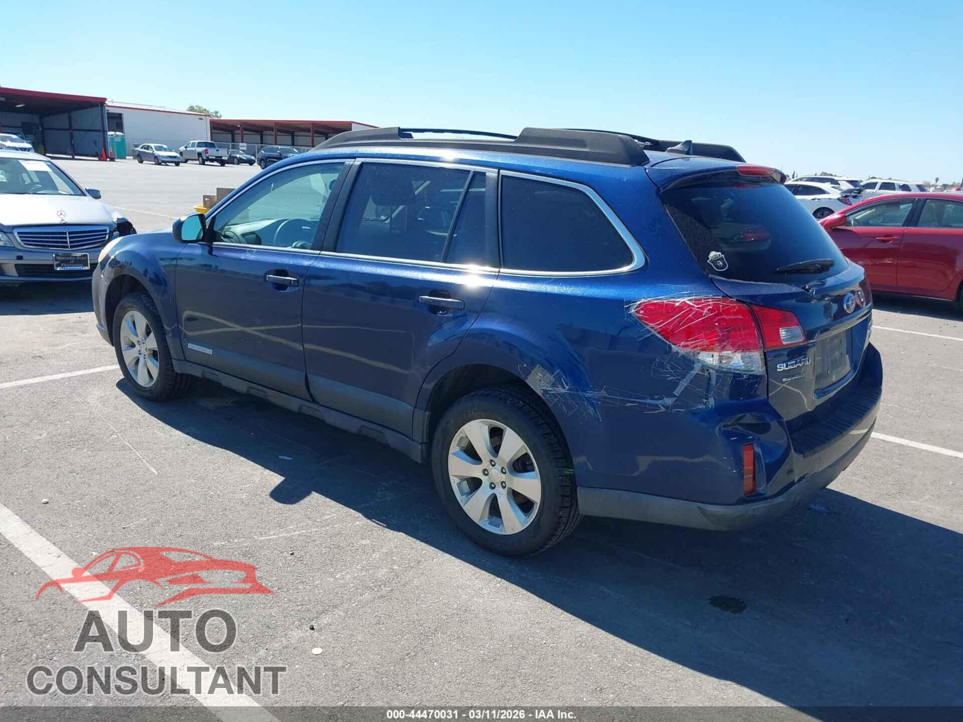 SUBARU OUTBACK 2011 - 4S4BRDJC8B2340384