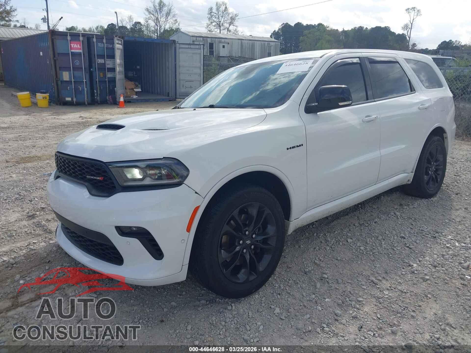 DODGE DURANGO 2021 - 1C4SDHCT6MC631566
