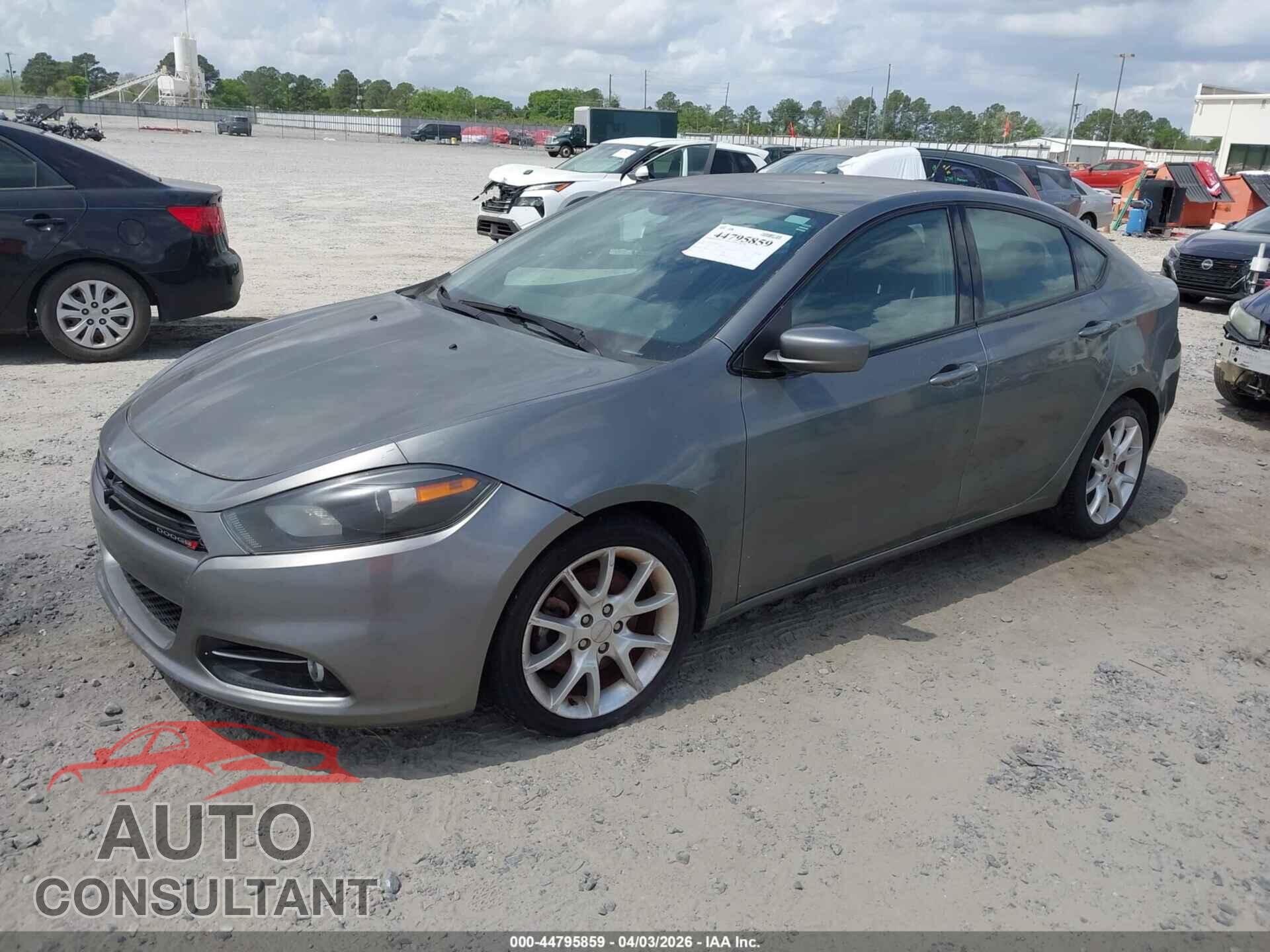 DODGE DART 2013 - 1C3CDFBA0DD290124