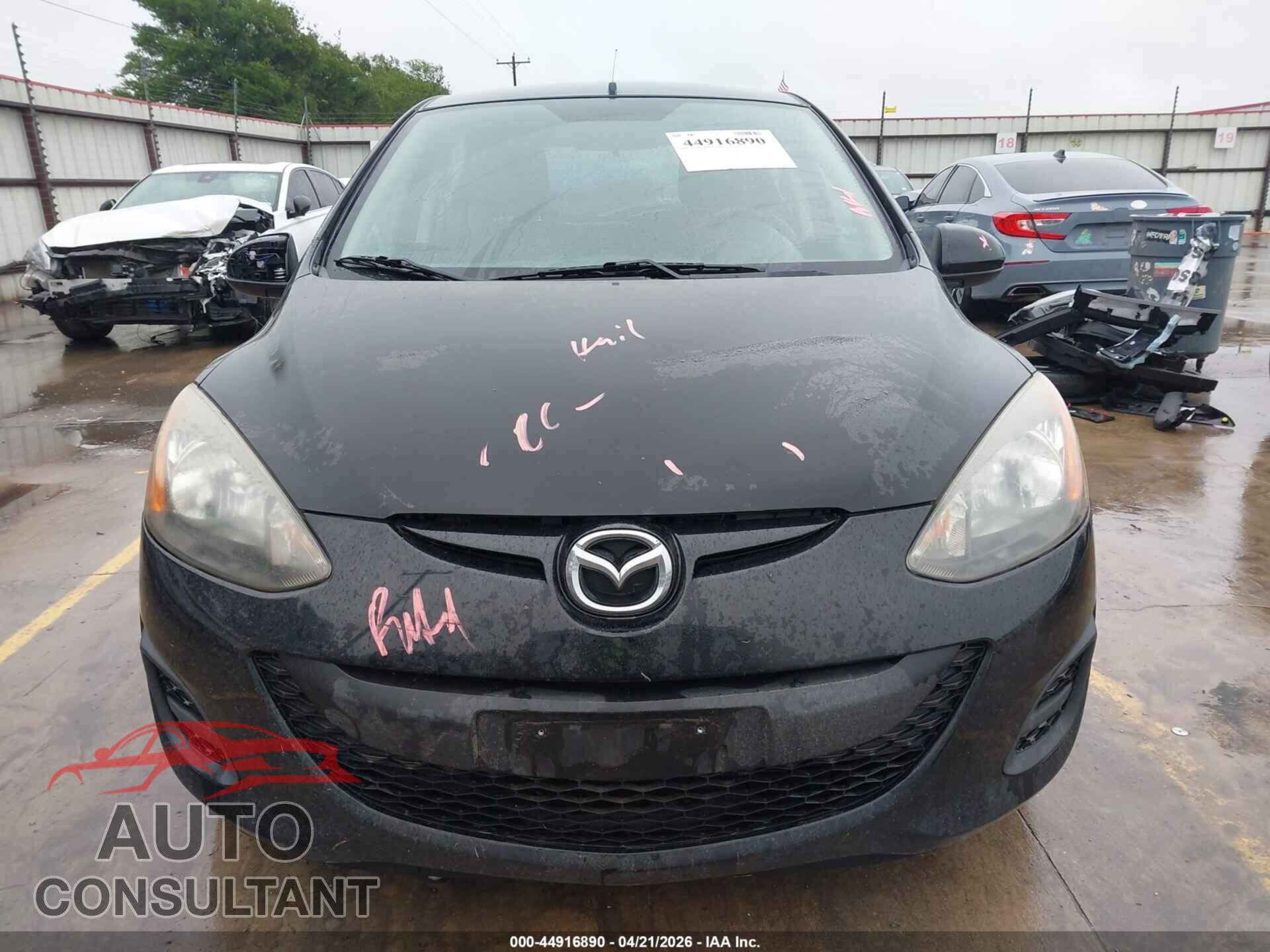 MAZDA MAZDA2 2013 - JM1DE1KY4D0157502