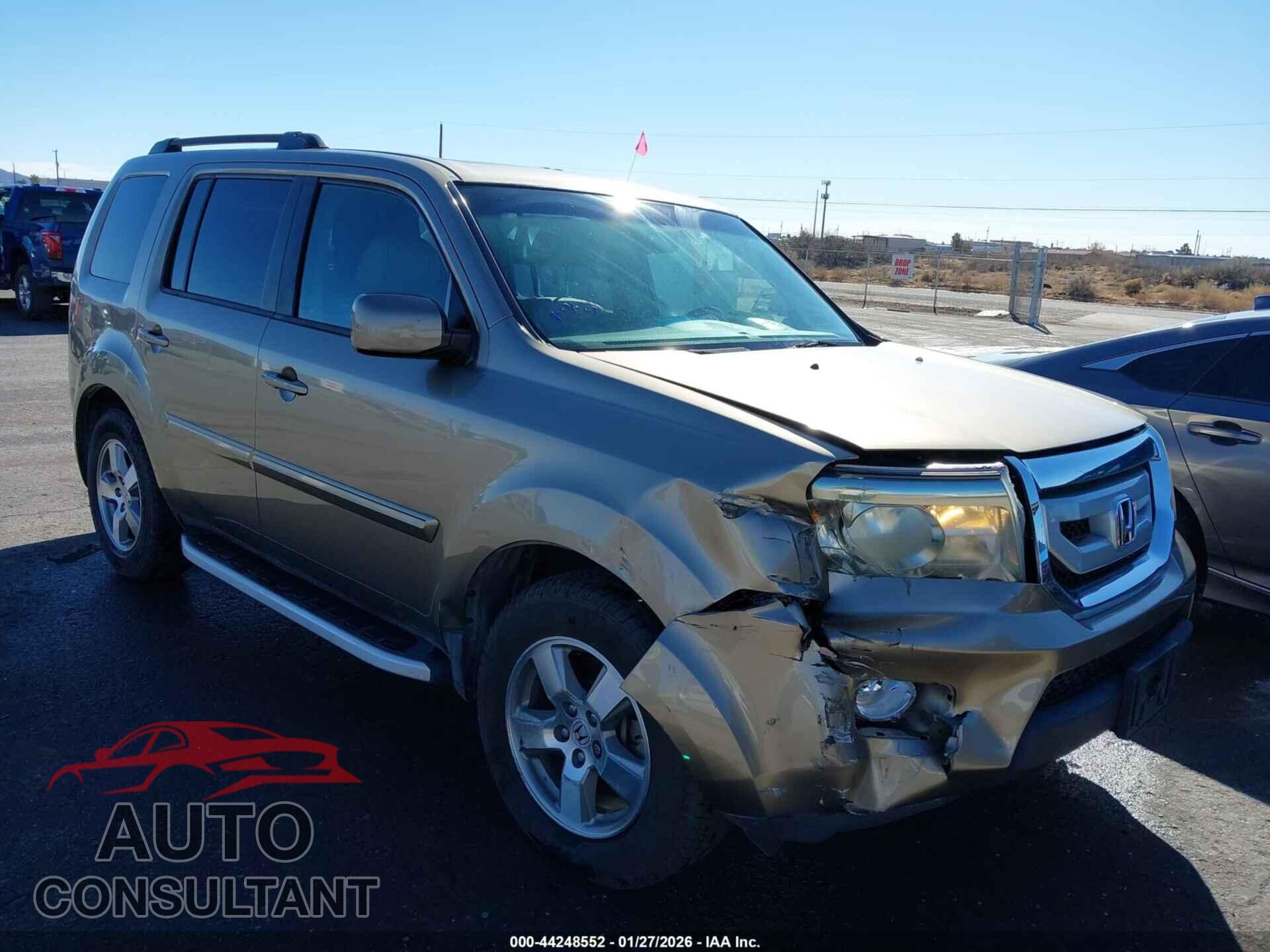 HONDA PILOT 2010 - 5FNYF4H68AB006830