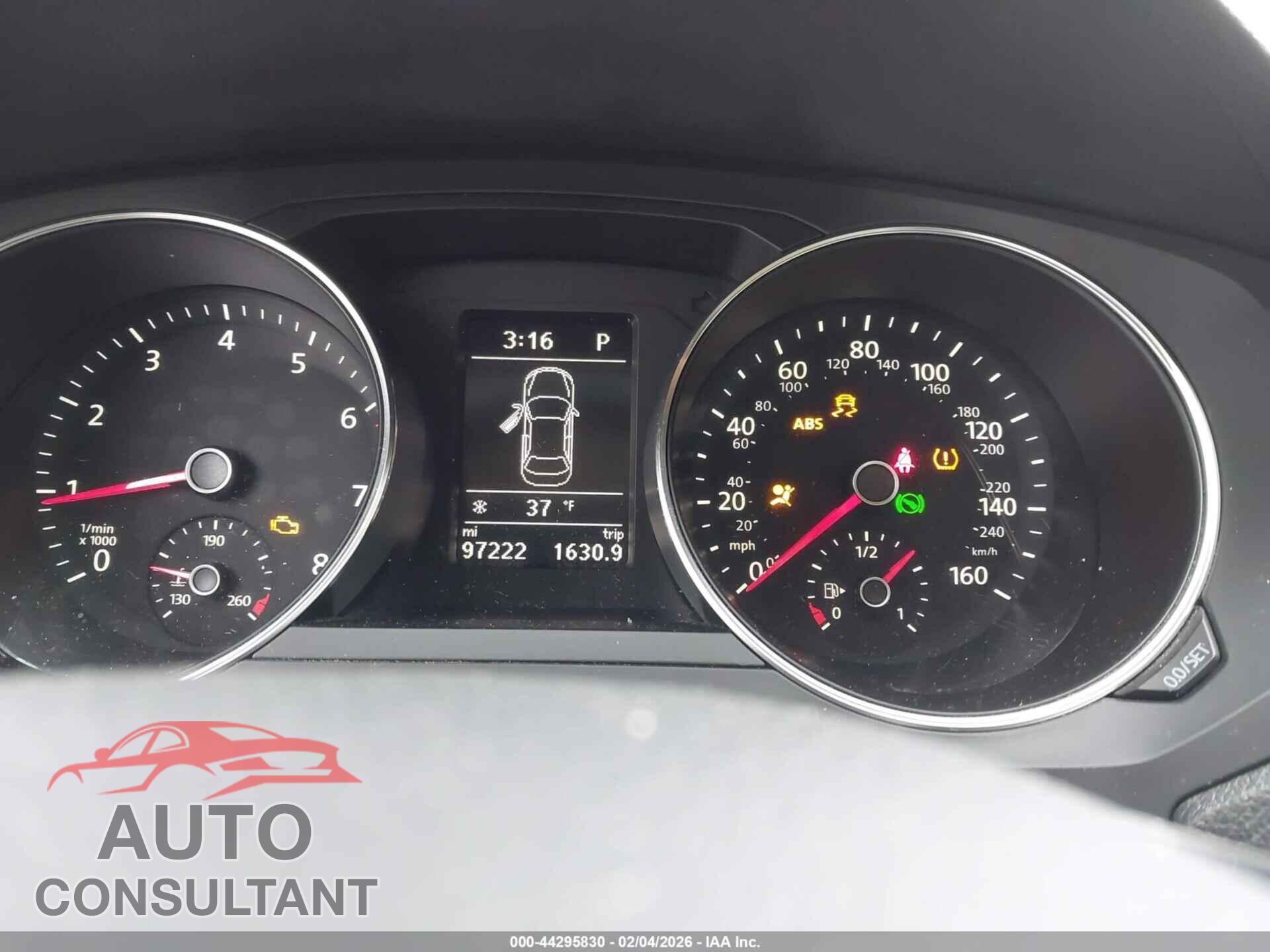 VOLKSWAGEN JETTA 2017 - 3VWDB7AJ7HM201444