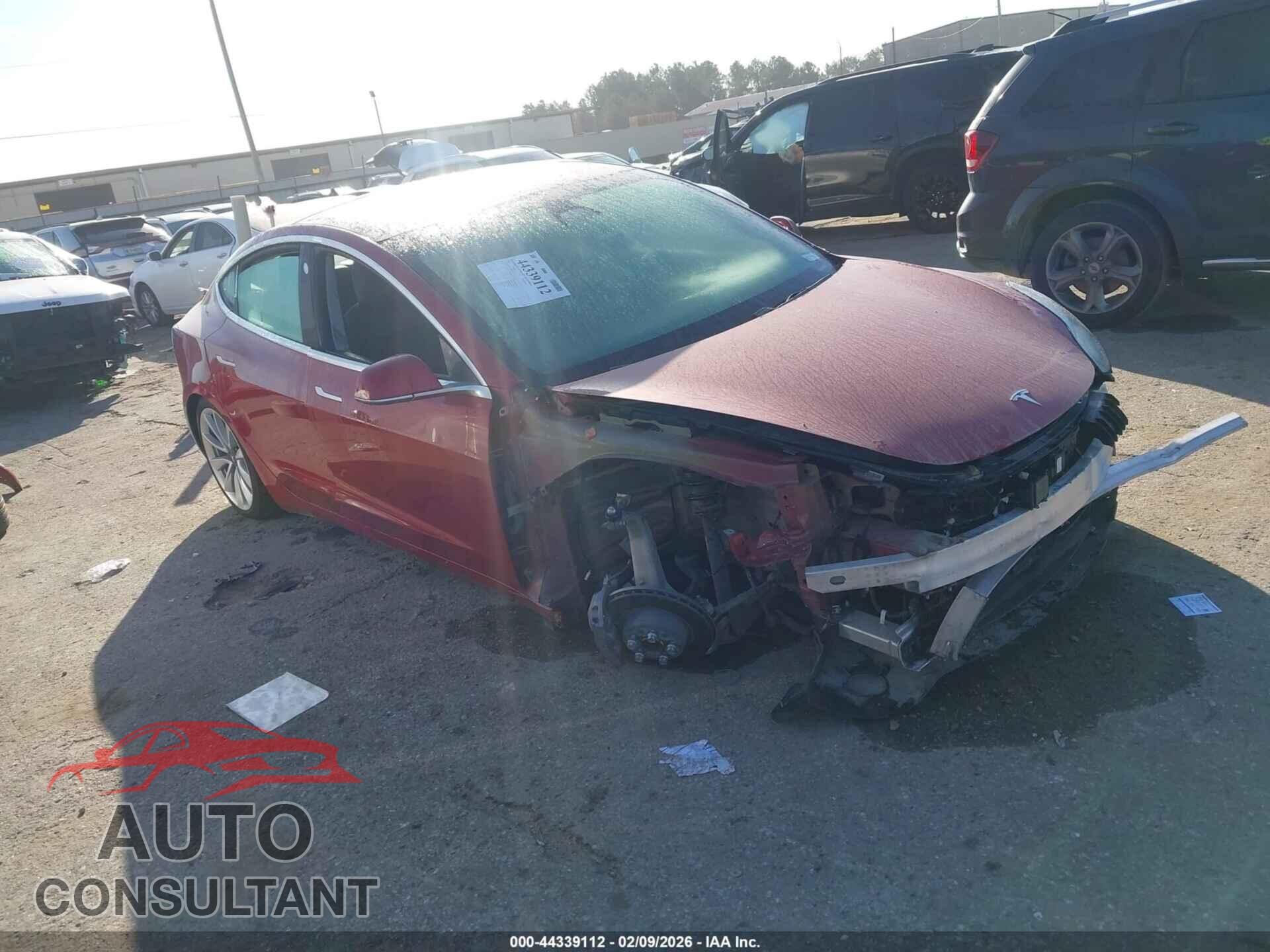 TESLA MODEL 3 2018 - 5YJ3E1EA6JF037689