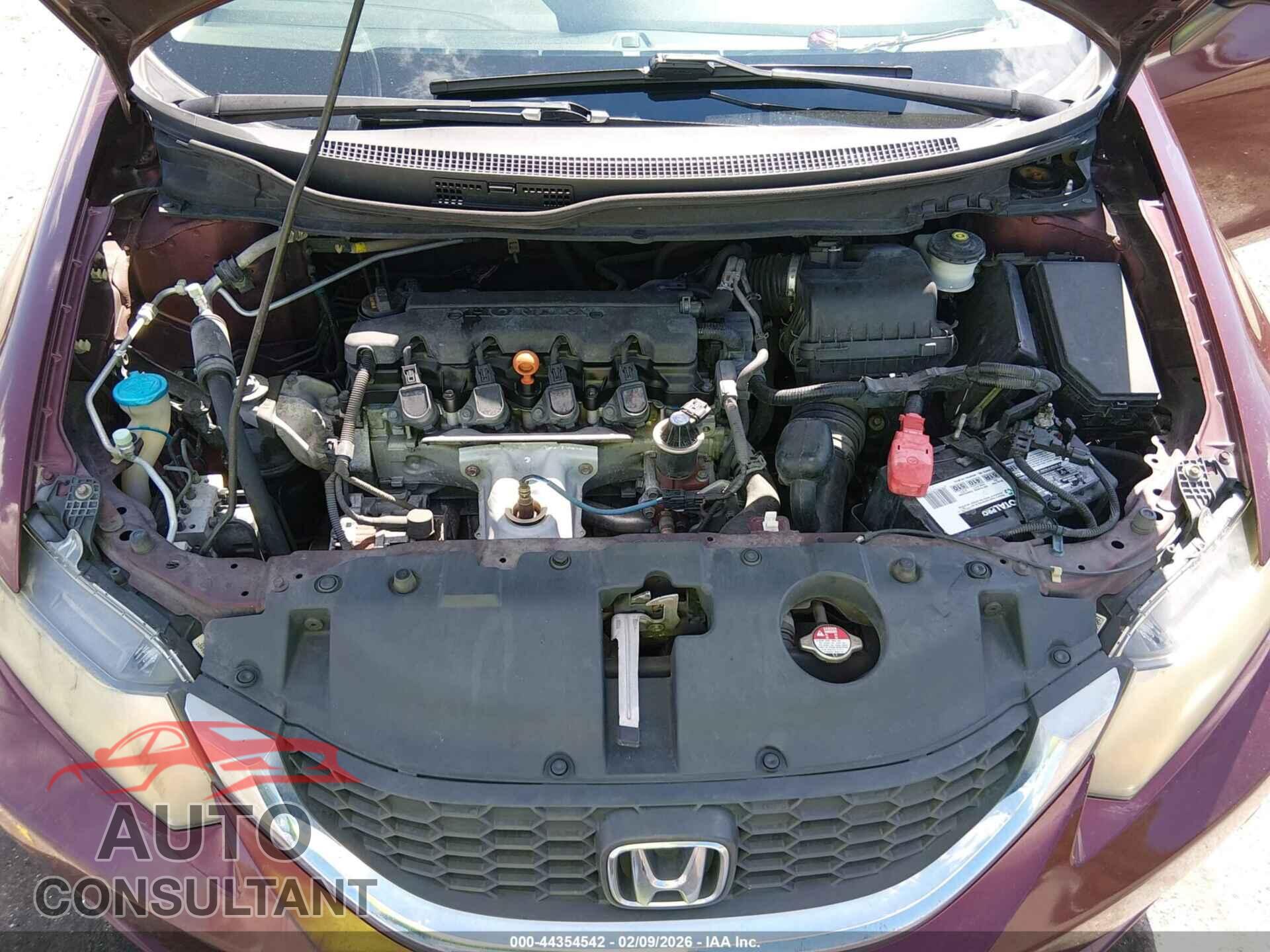 HONDA CIVIC 2014 - 19XFB2F53EE070643