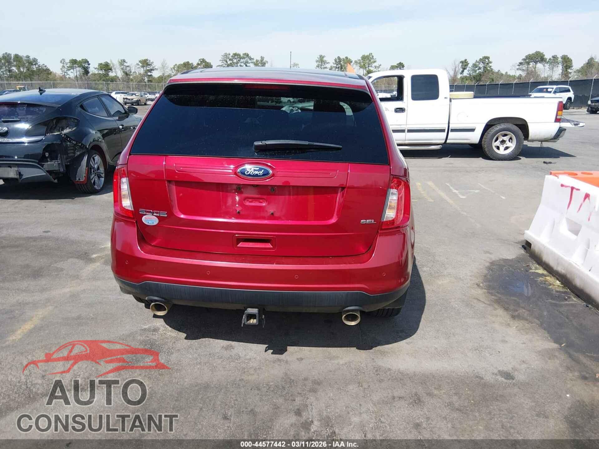FORD EDGE 2013 - 2FMDK3JC3DBC70510