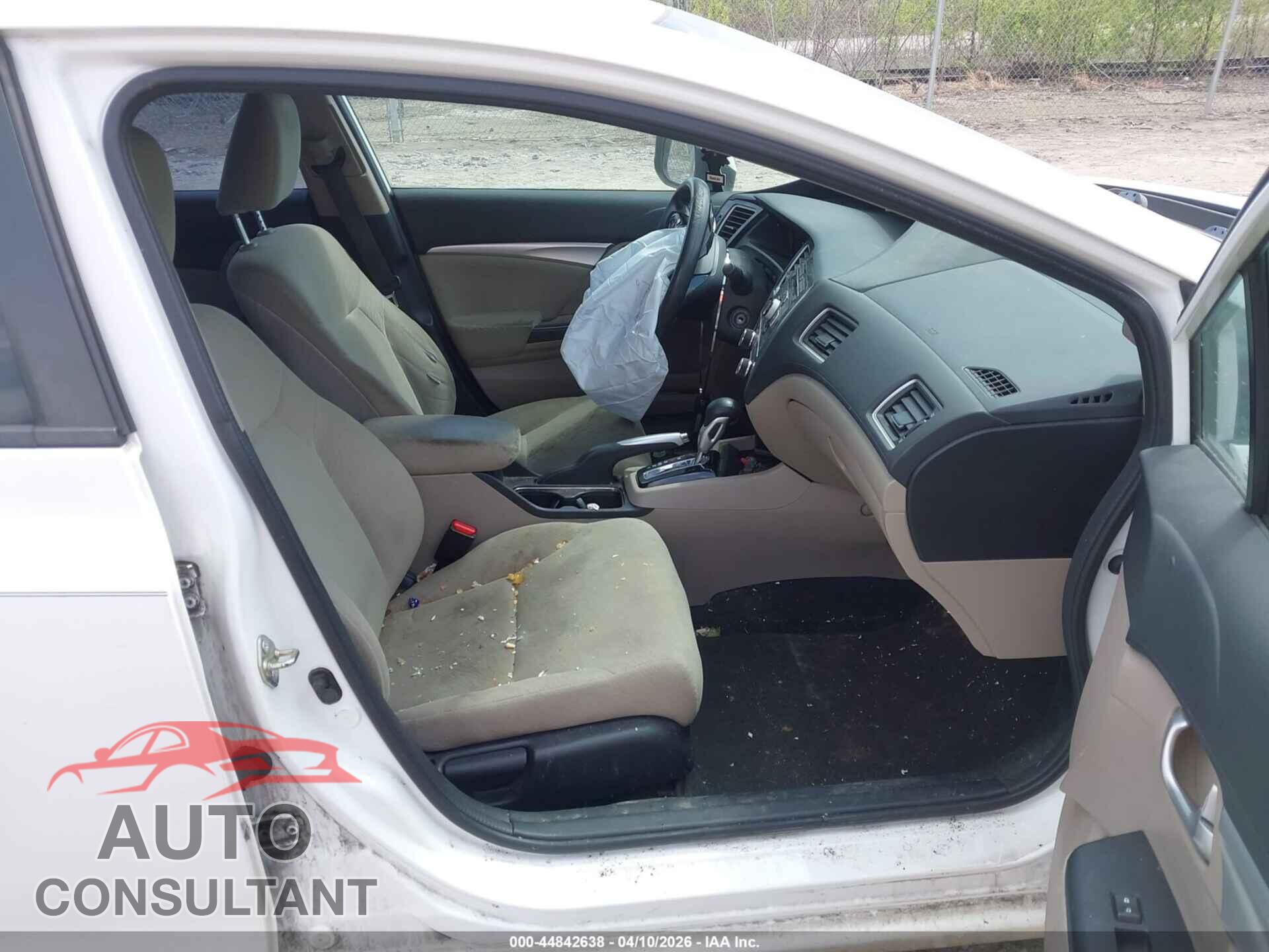 HONDA CIVIC 2013 - 19XFB2E59DE012780