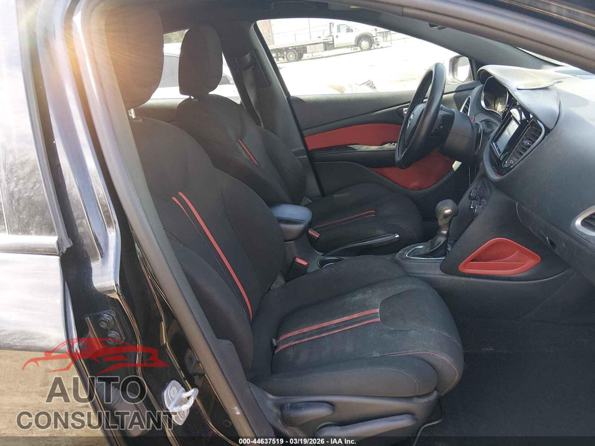 DODGE DART 2013 - 1C3CDFBA4DD110899