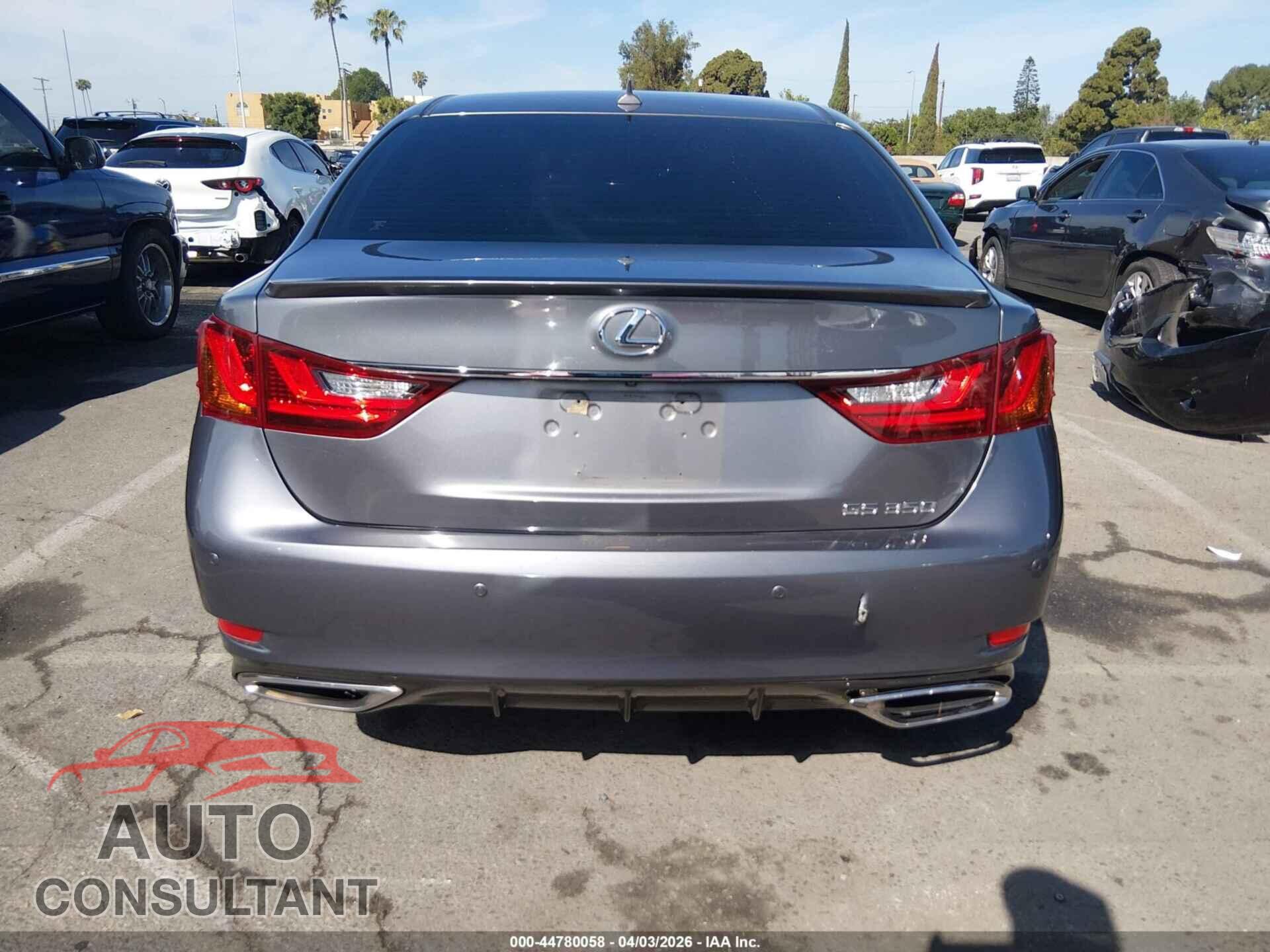 LEXUS GS 350 2013 - JTHBE1BL7D5026450