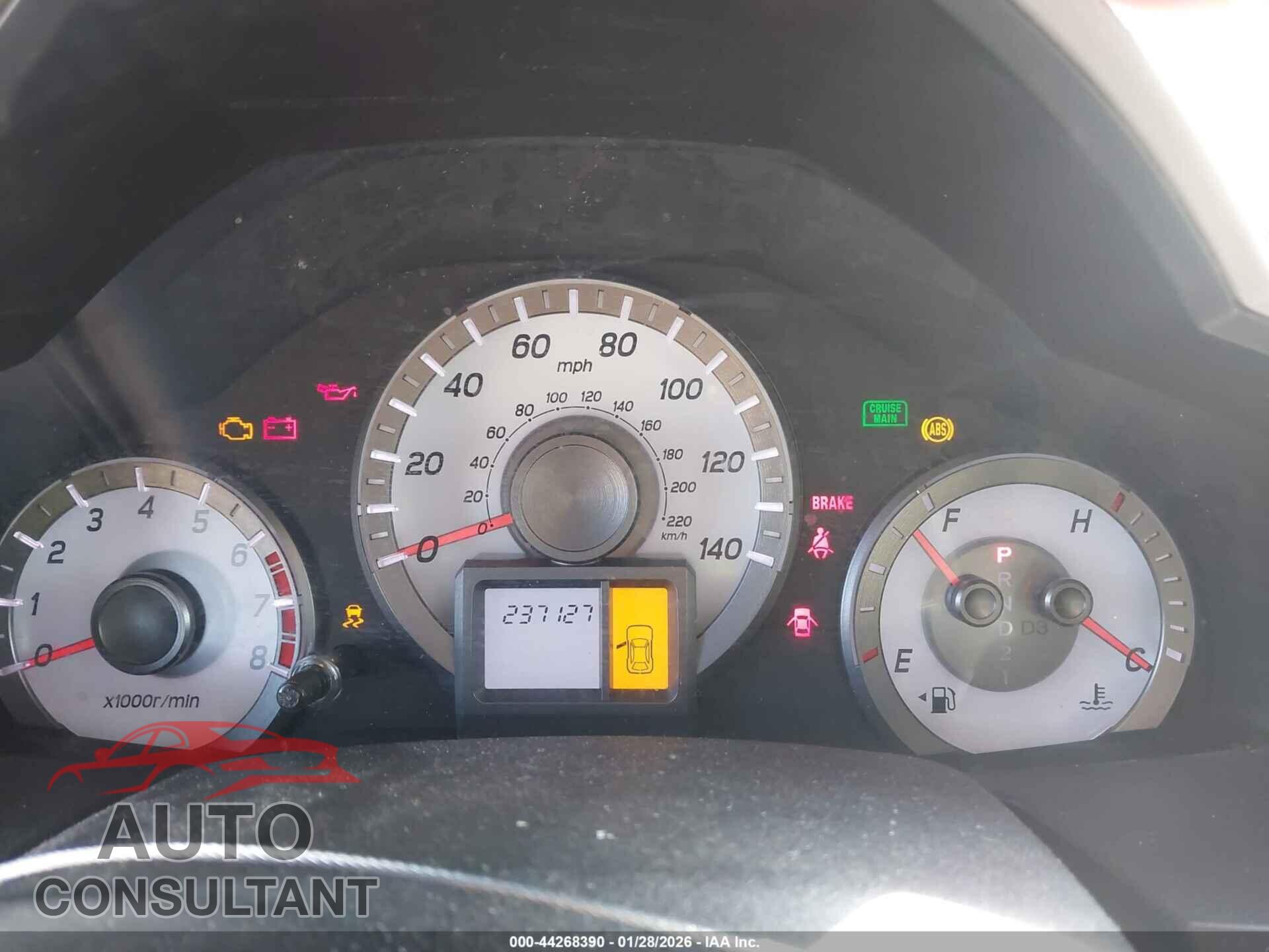 HONDA PILOT 2013 - 5FNYF3H29DB003382