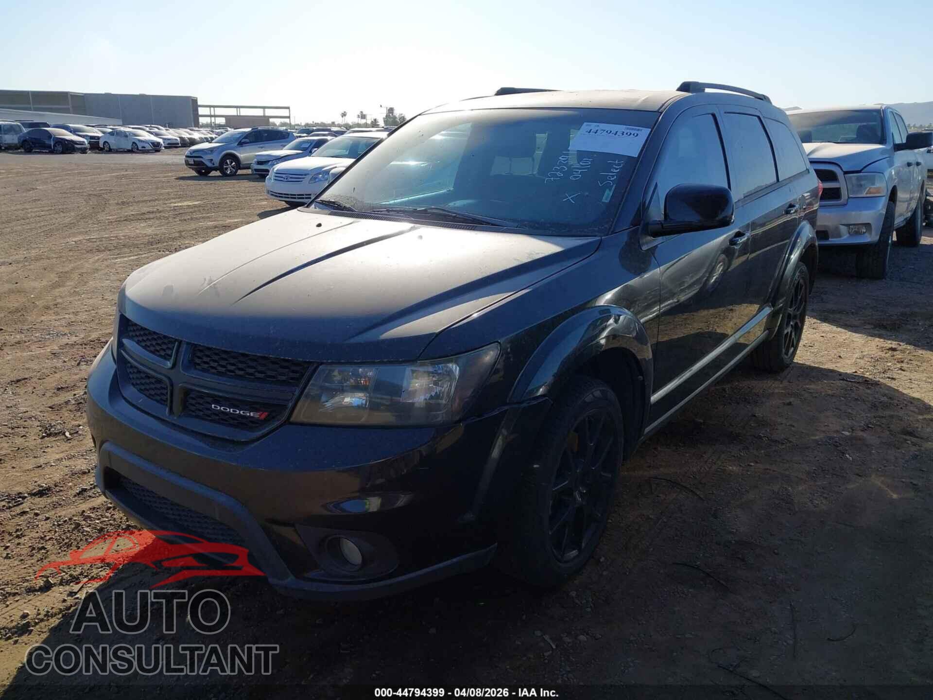 DODGE JOURNEY 2013 - 3C4PDCBB0DT723391