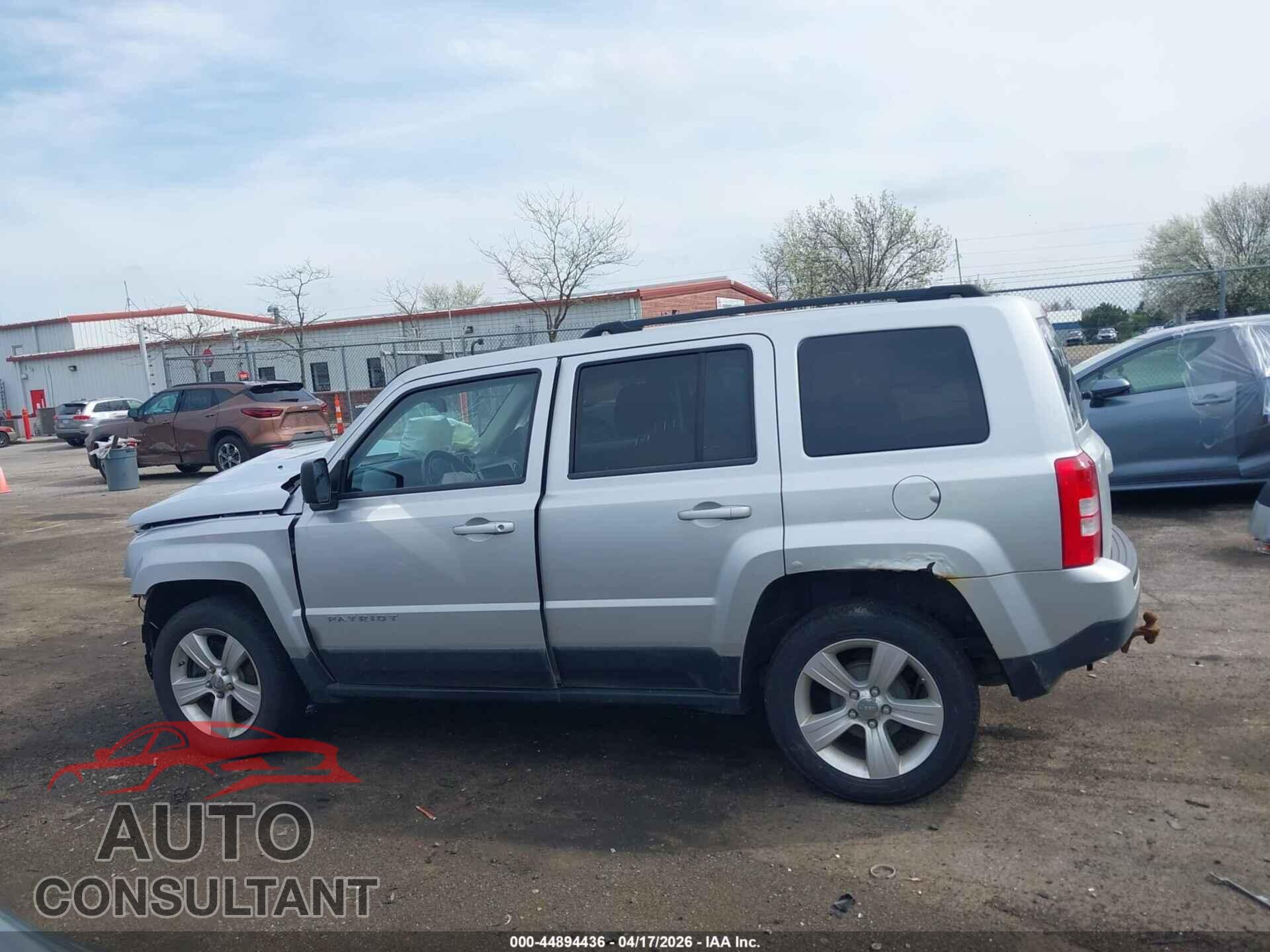 JEEP PATRIOT 2012 - 1C4NJPFA6CD627228
