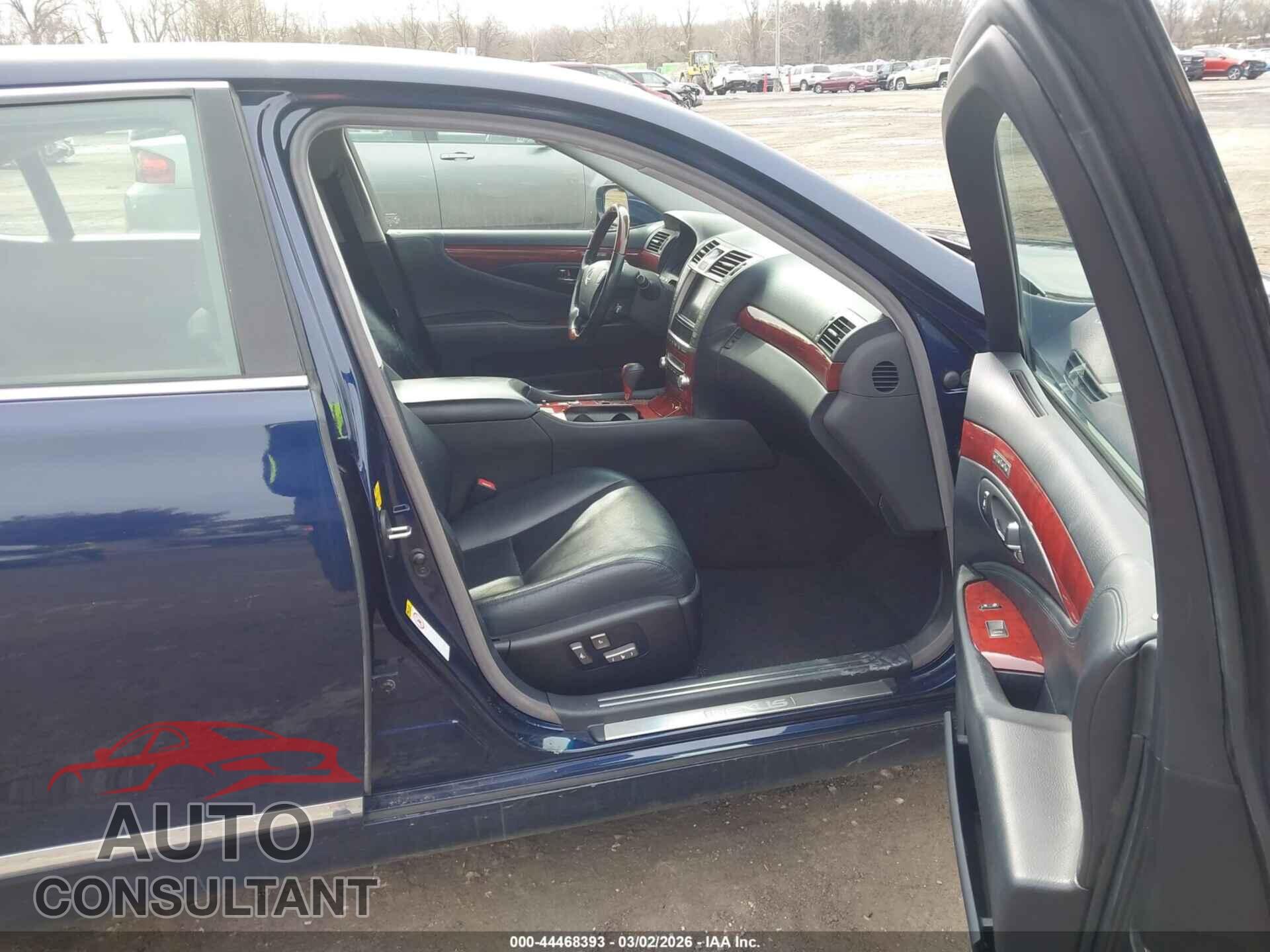 LEXUS LS 460 2012 - JTHCL5EF8C5012580