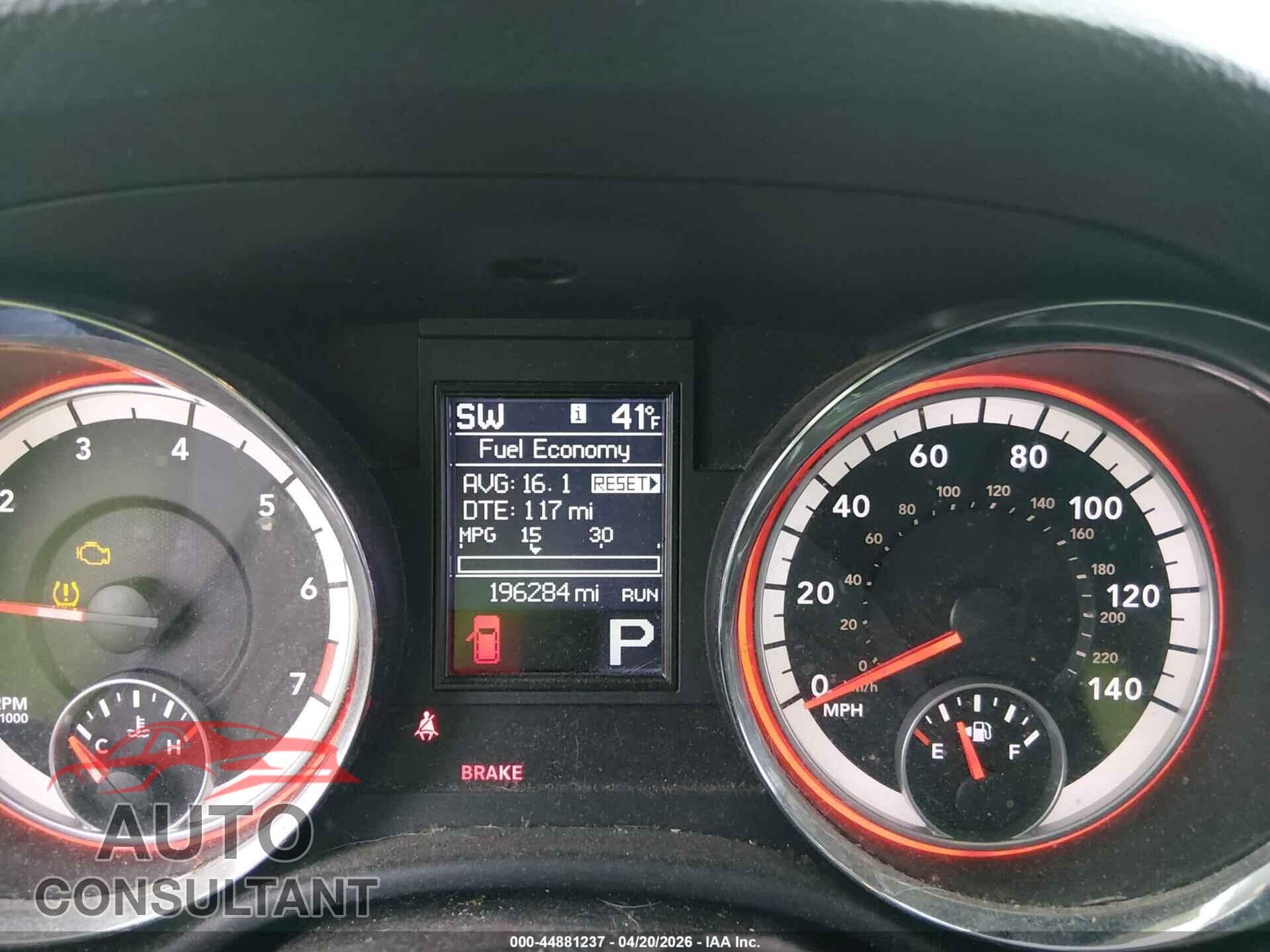 DODGE DURANGO 2013 - 1C4RDJDG4DC678103