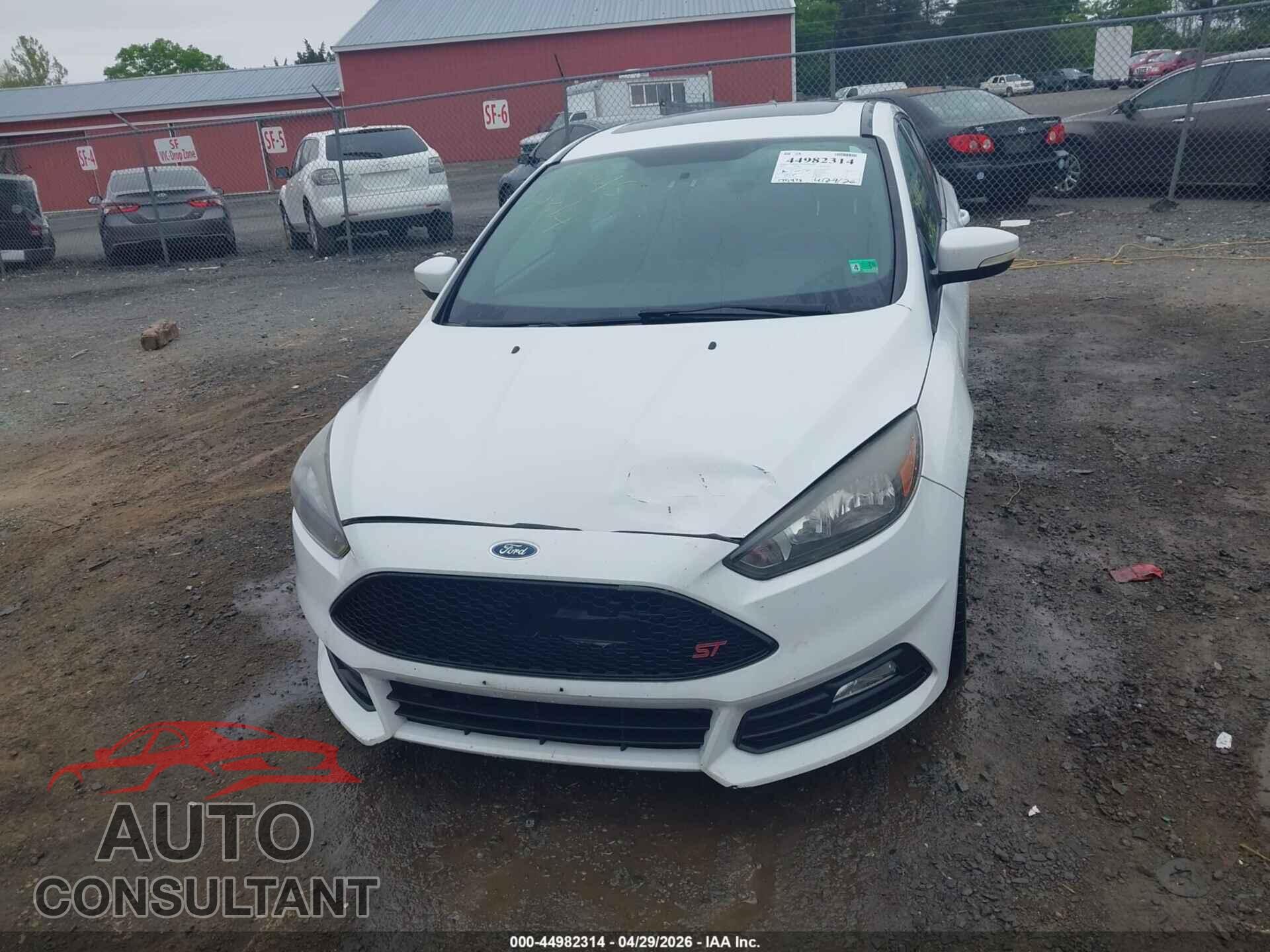 FORD FOCUS ST 2016 - 1FADP3L90GL224005