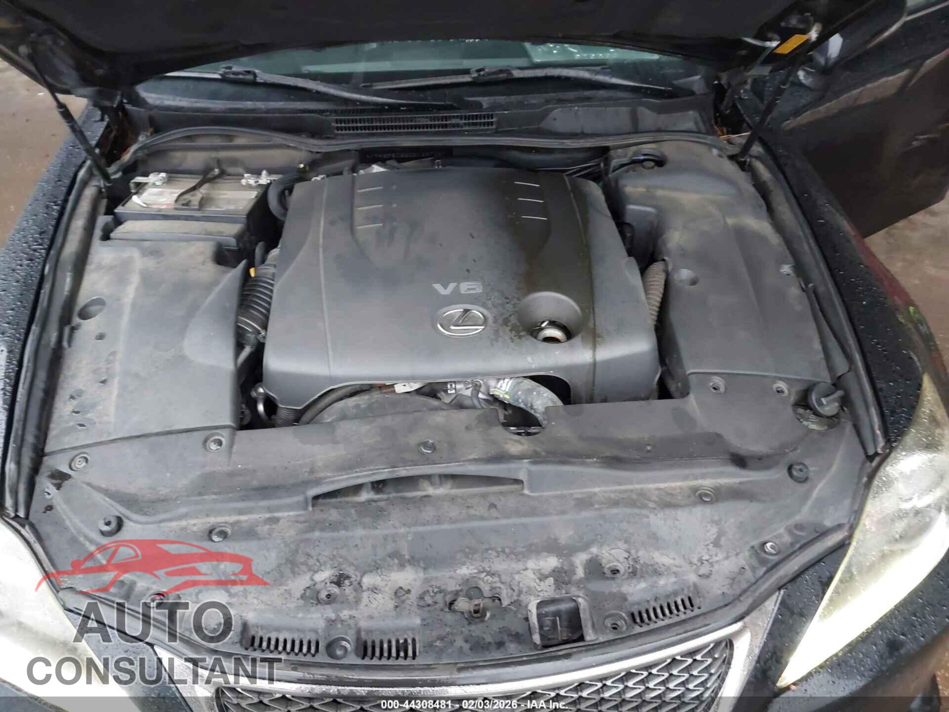 LEXUS IS 250 2012 - JTHBF5C26C5168765