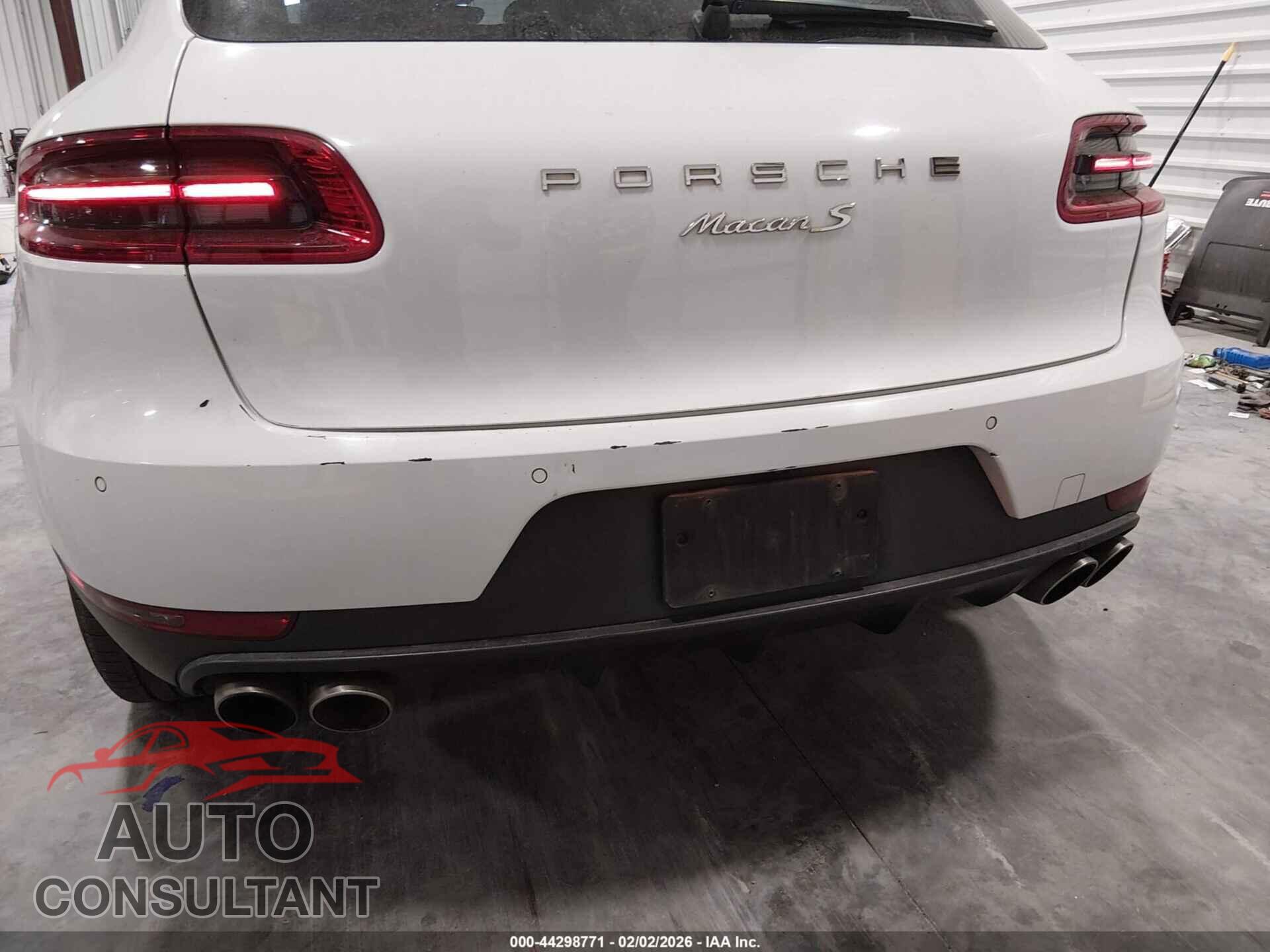 PORSCHE MACAN 2015 - WP1AB2A58FLB57009
