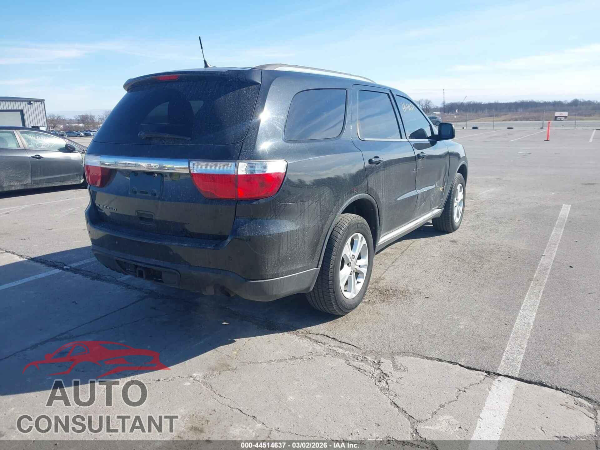 DODGE DURANGO 2013 - 1C4RDJAG1DC629378
