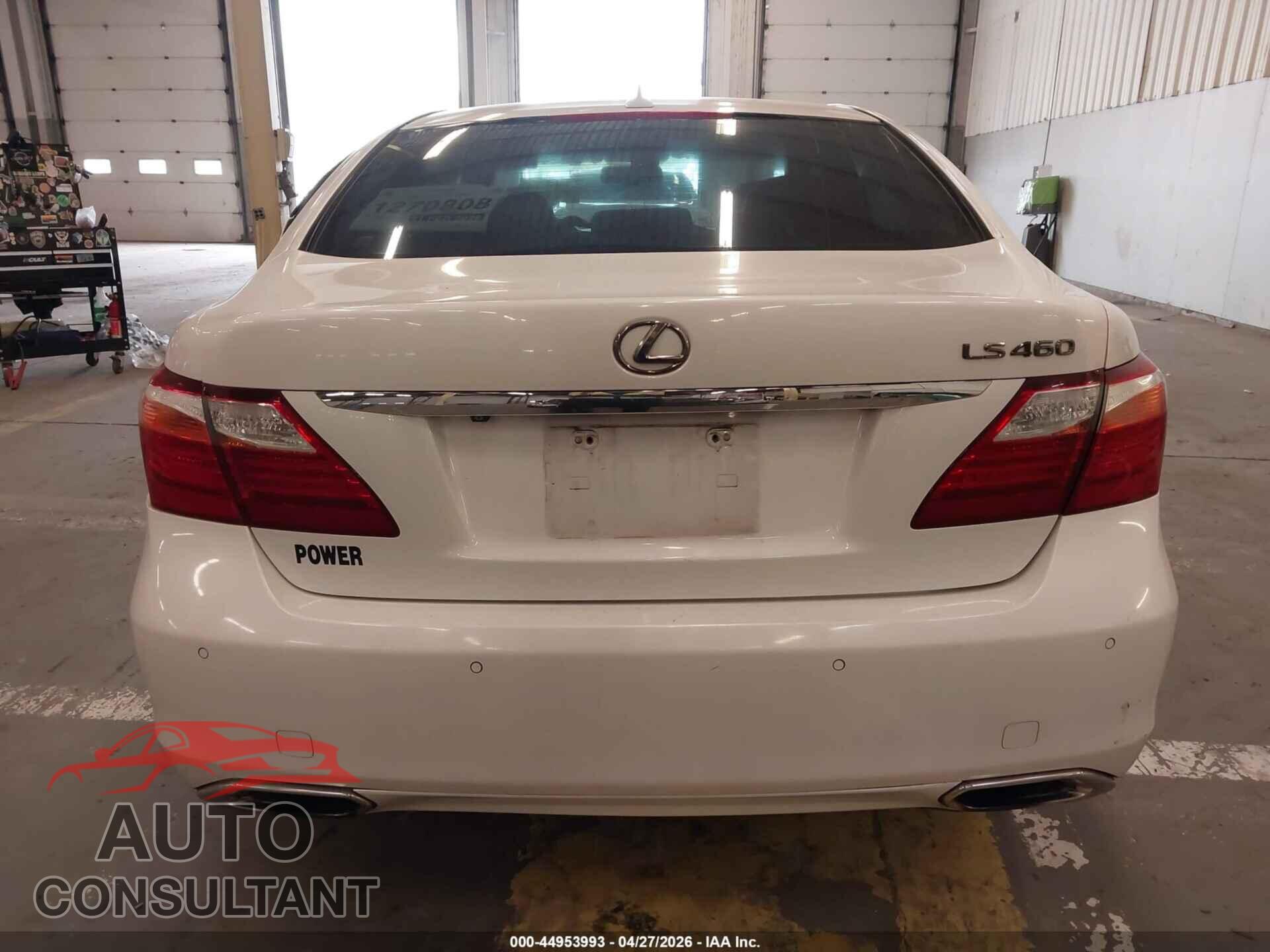 LEXUS LS 460 2011 - JTHBL5EF1B5106603